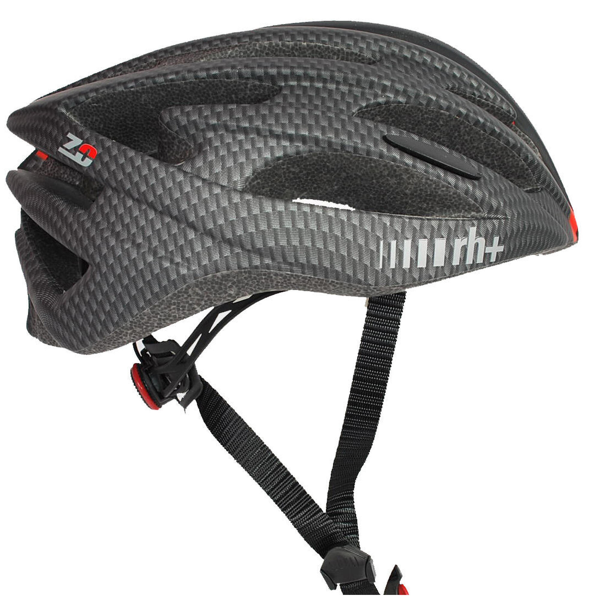Kask rowerowy dla dorosłych RH+ Z Zero red/black/carbon XS/M (54-58)