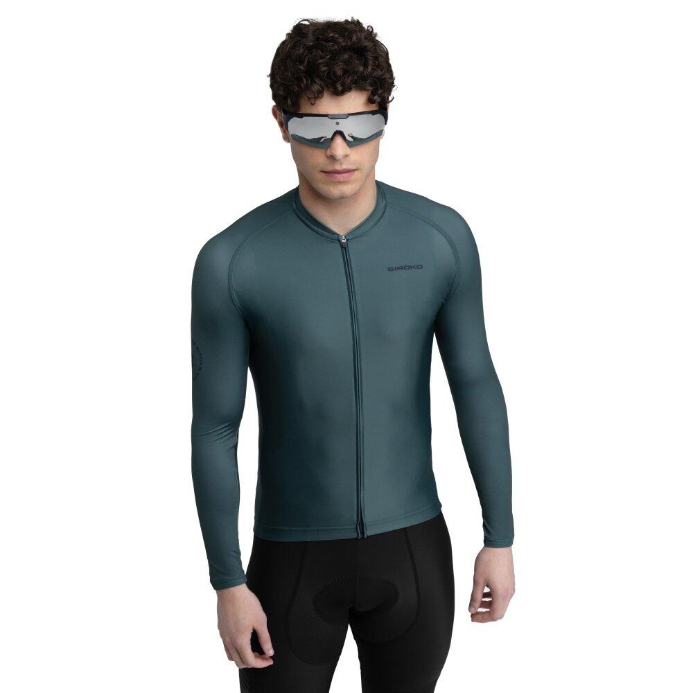 Męska koszulka rowerowa z długim rękawem Kolarstwo Siroko M2 Gravel