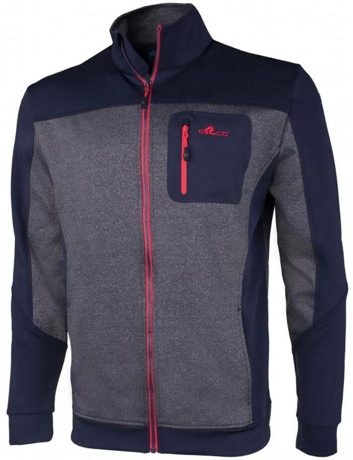 Bluza męska Erco Bork Niebiesko-szara Mel Blue