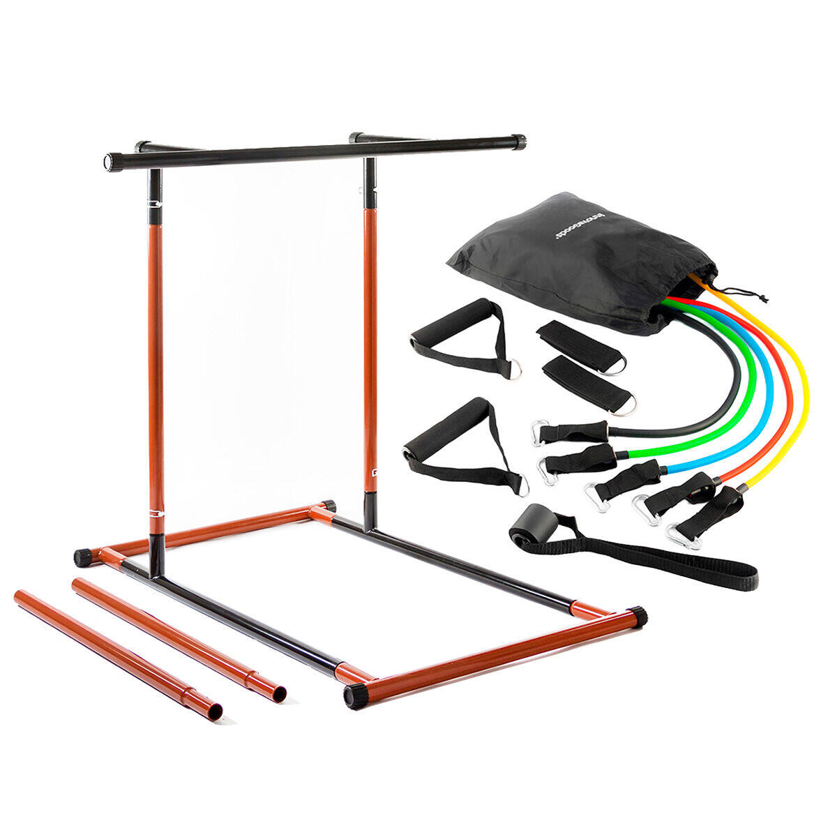 Packs Stacja do podciągania i fitness z zestawem gum oporowych InnovaGoods