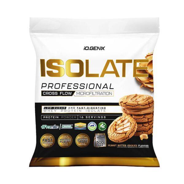 Isolate Professional - 500g ciasteczka z masłem orzechowym IO.Genix