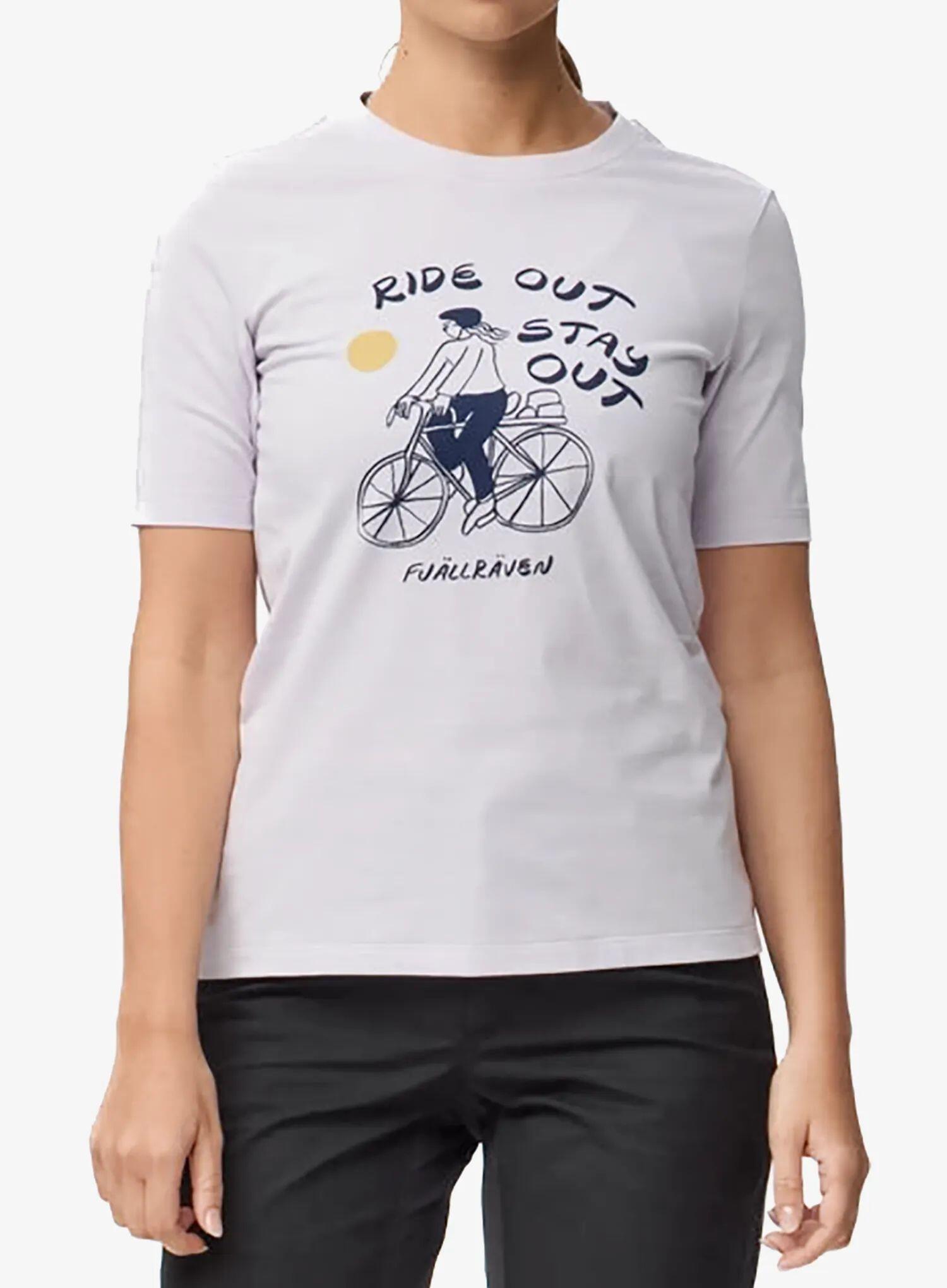 Koszulka bawełniana damska Fjallraven Hoja Ivag T-shirt