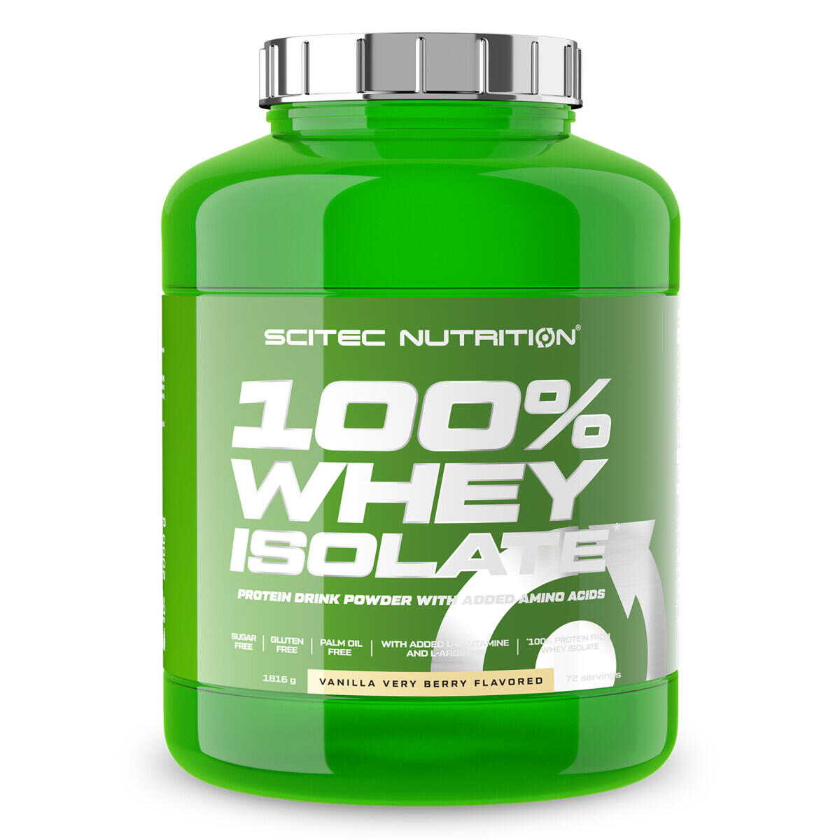 100% izolat serwatki - 1816 g wanilia bardzo jagodowy Scitec Nutrition