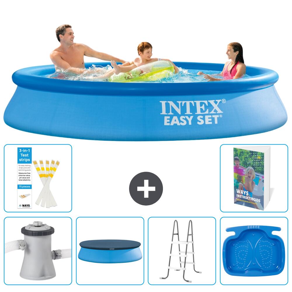 INTEX Basen Easy Set Okrągły - 305x61 cm - 7-częściowy S314