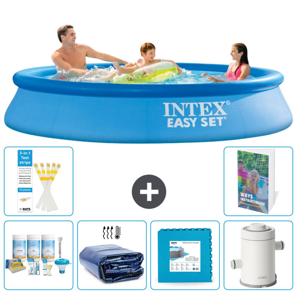 INTEX Basen Easy Set Okrągły - 305x61 cm - 7-częściowy S14