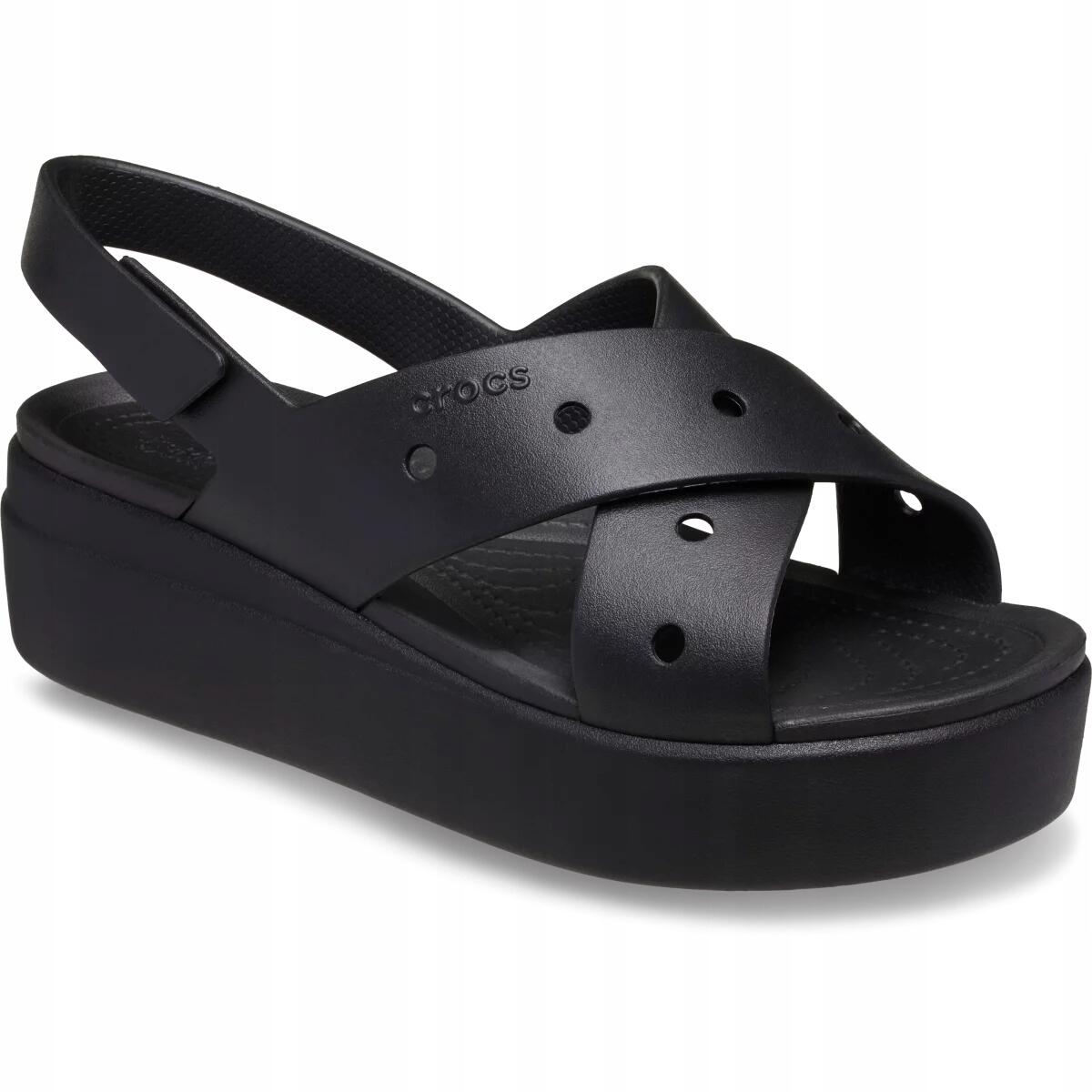 Sandały dla Kobiet Crocs Brooklyn 4U Cross Strap Sandal.
