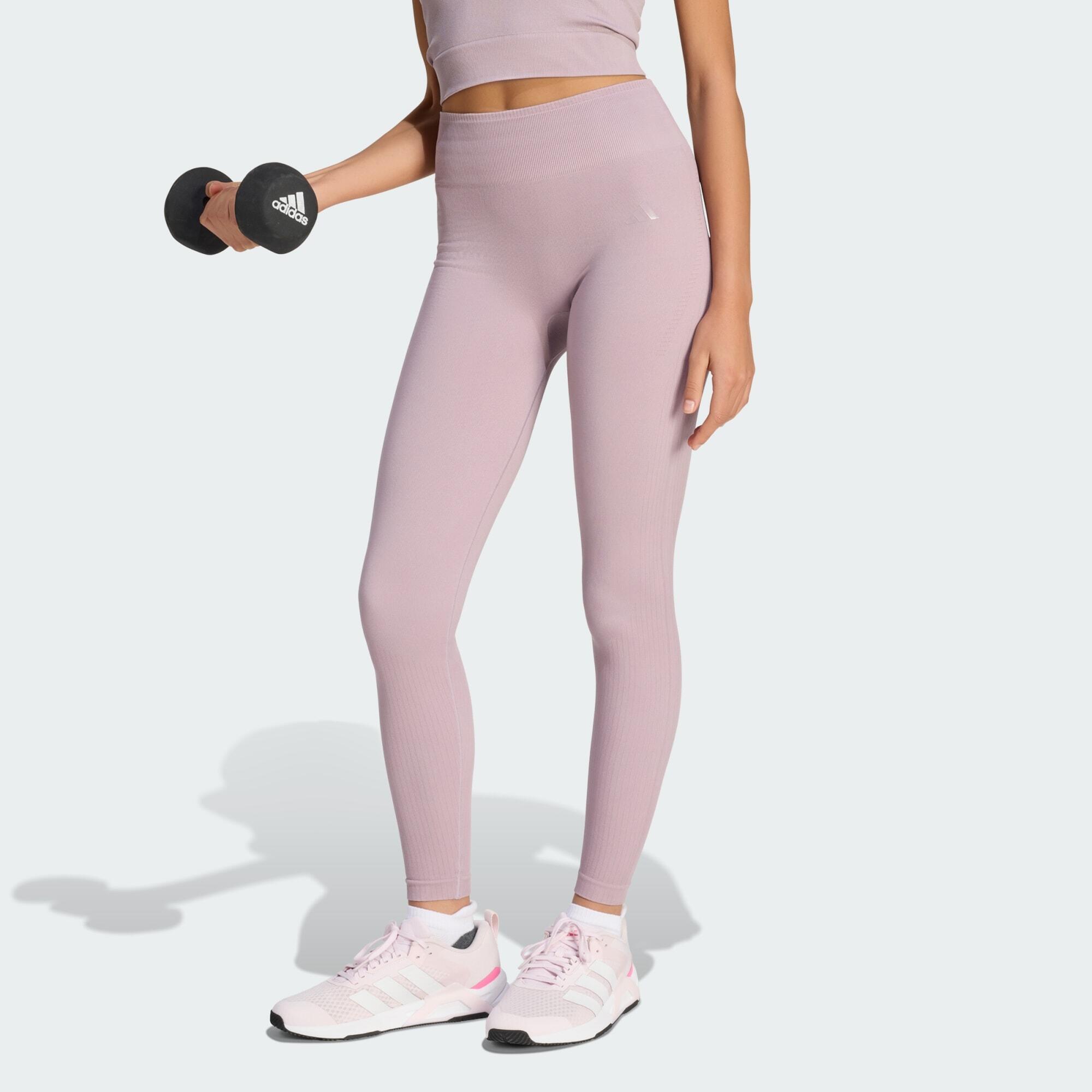 Długie dzianinowe legginsy do ćwiczeń Essentials