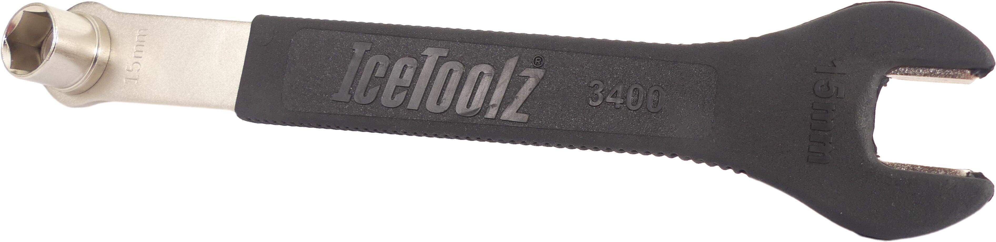 Klucz do pedałów IceToolz 34OO 15 mm i nasadka 14x15 mm