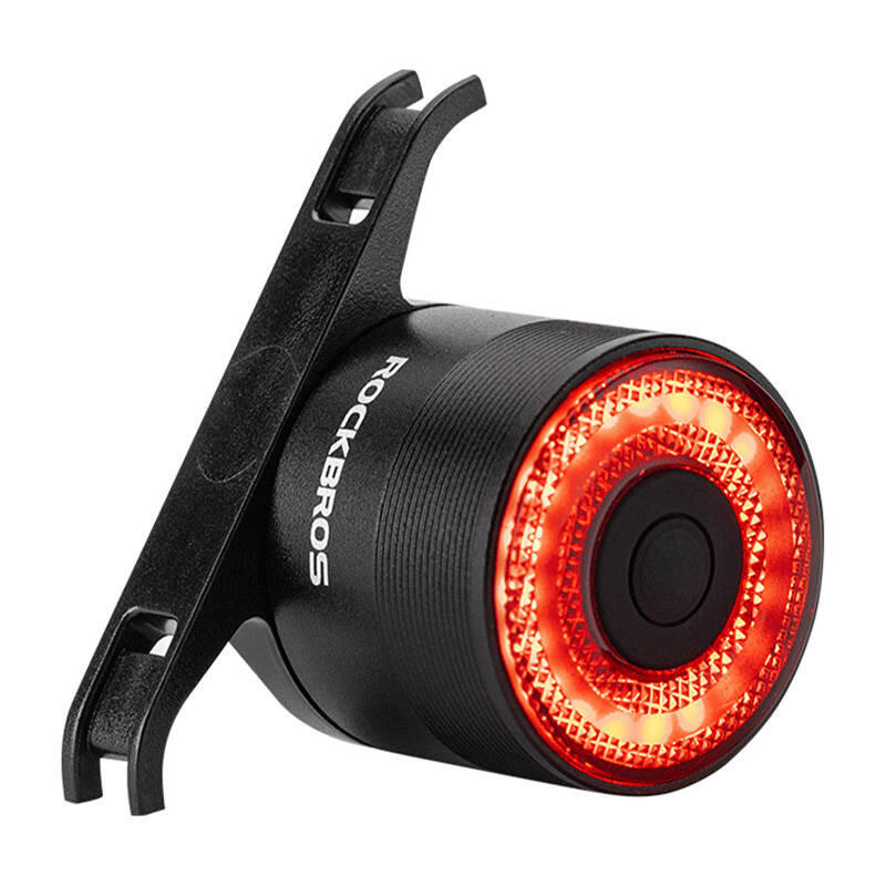 Lampka rowerowa czujnik STOP tylna ROCKBROS Q3 LED siodło sztyca