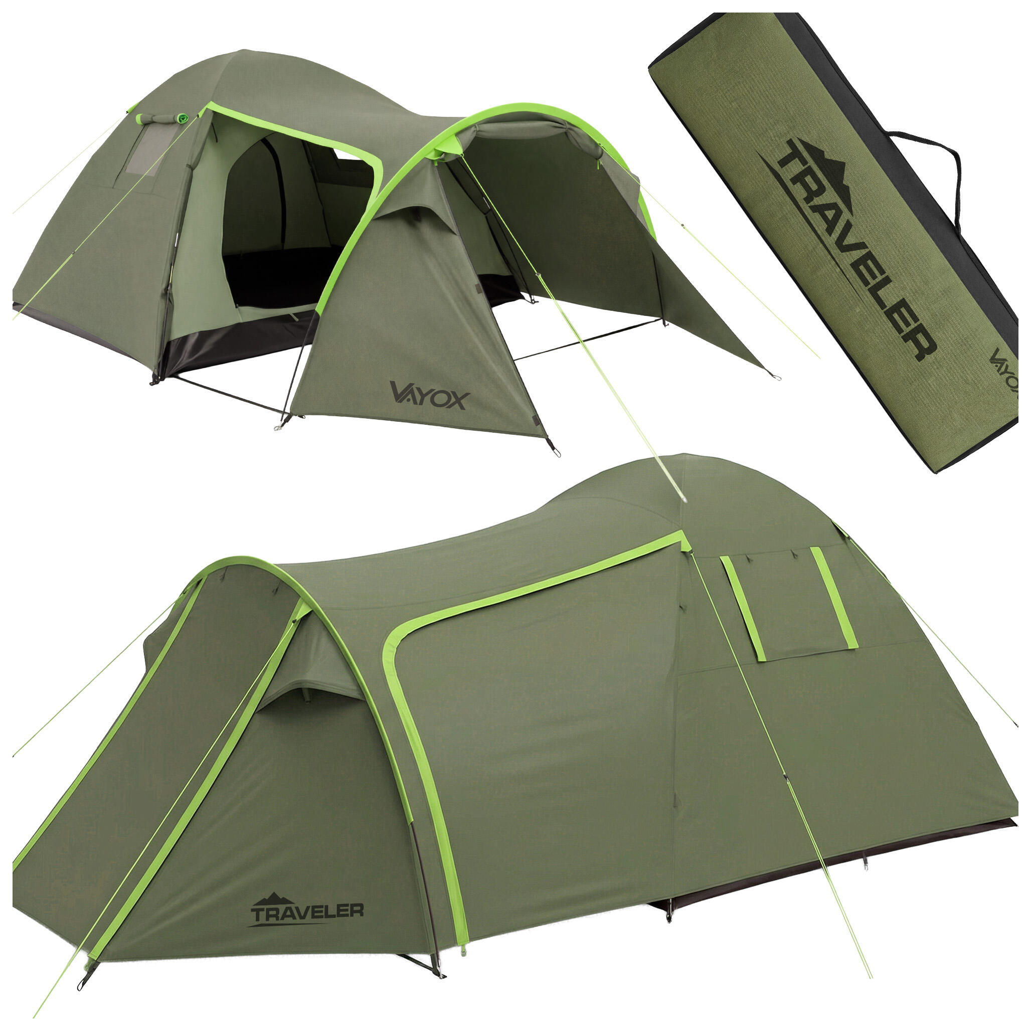 Namiot kempingowy Vayox VA0429 Traveler 3-osobowy