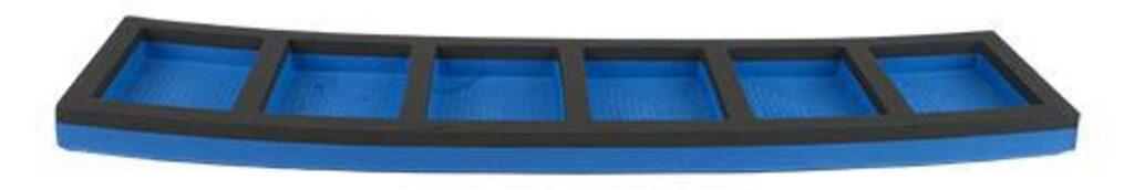 Unior wypełnienie z pianki 560x125x30 mm do skrzynek narzędziowych