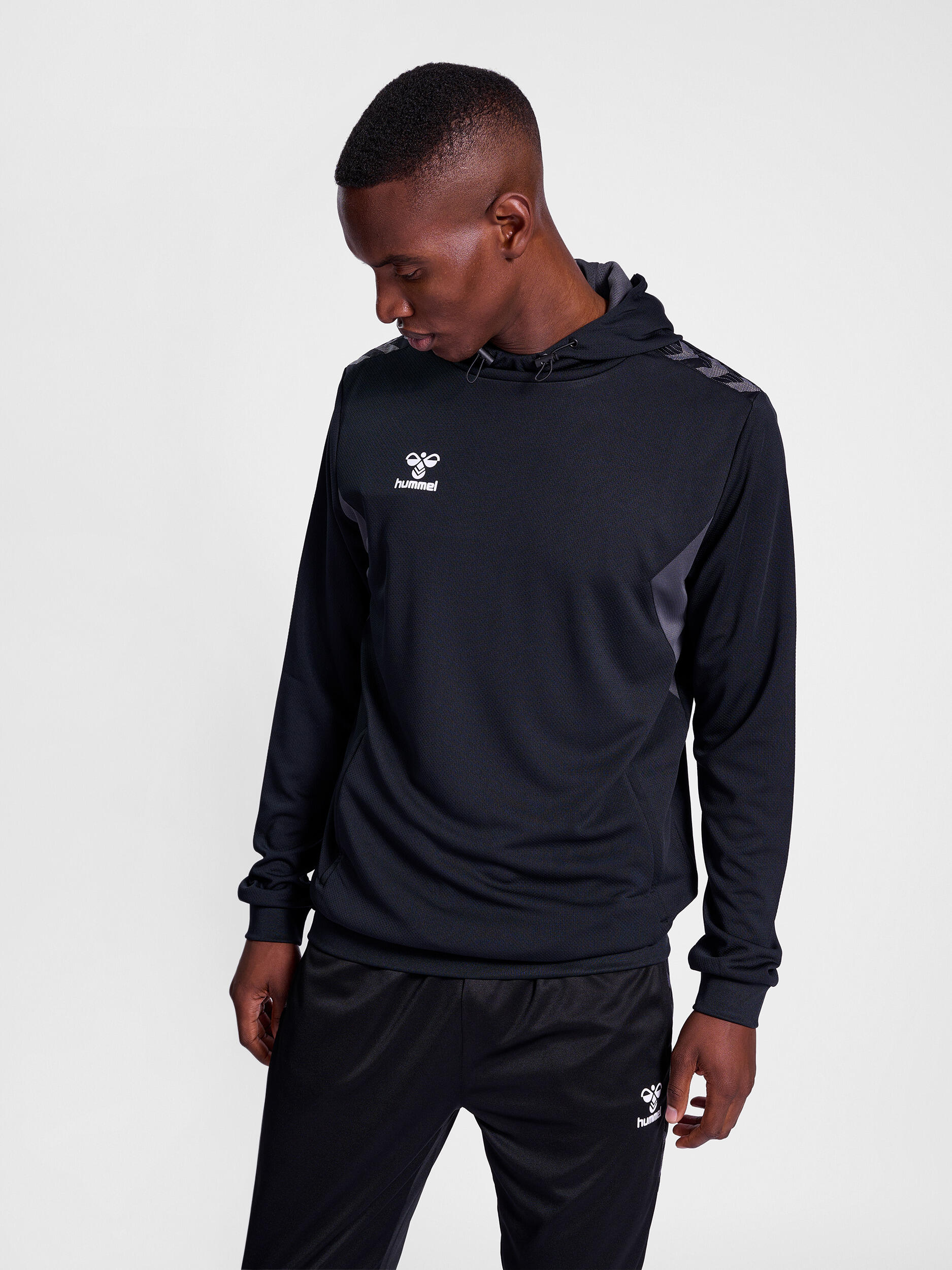 Poliestrowa bluza z kapturem Hummel Authentic