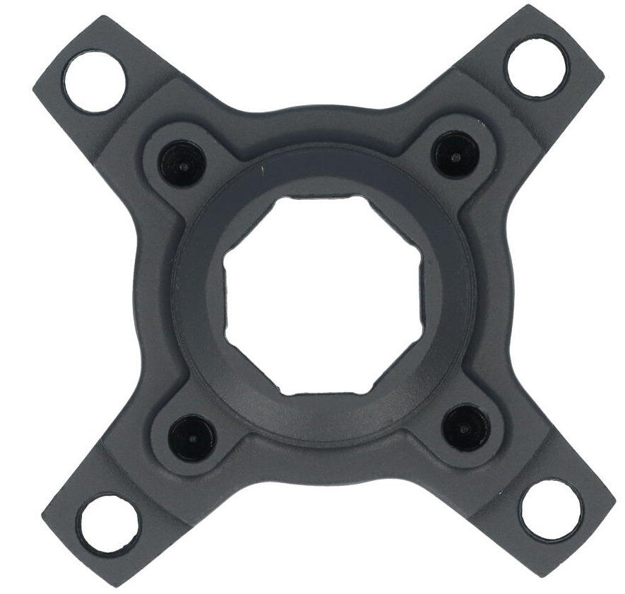 Miranda spider korby do silnika Brose, 4-ramienny BCD 104 58 mm aluminium czarny