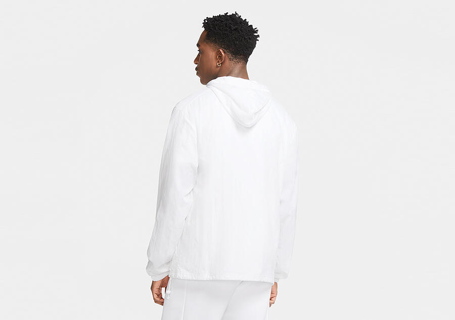 Kurtka męska nike air jordan jumpman classics windbreaker white