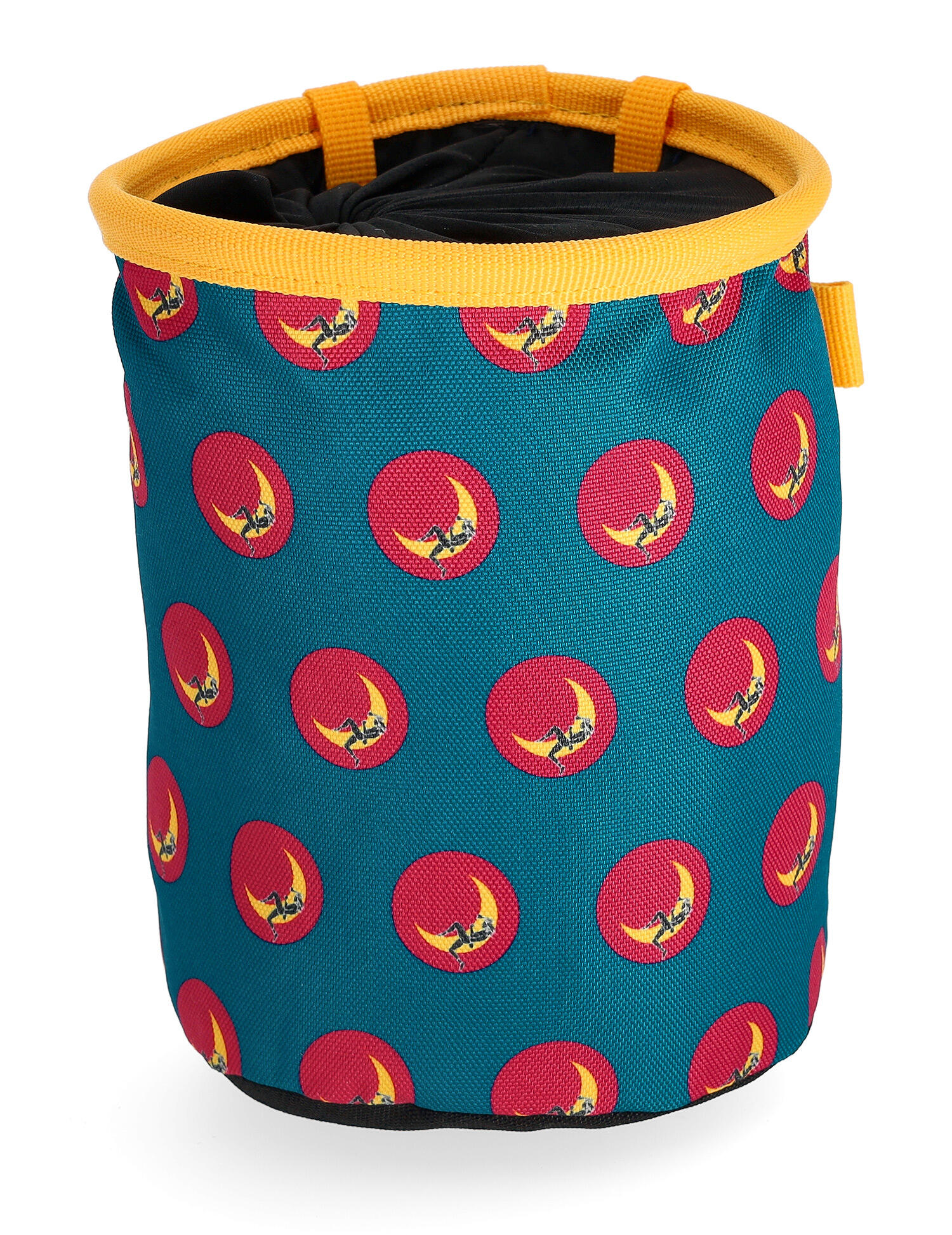 Woreczek na magnezję La Sportiva Climbing On The Moon Chalk Bag - turchese