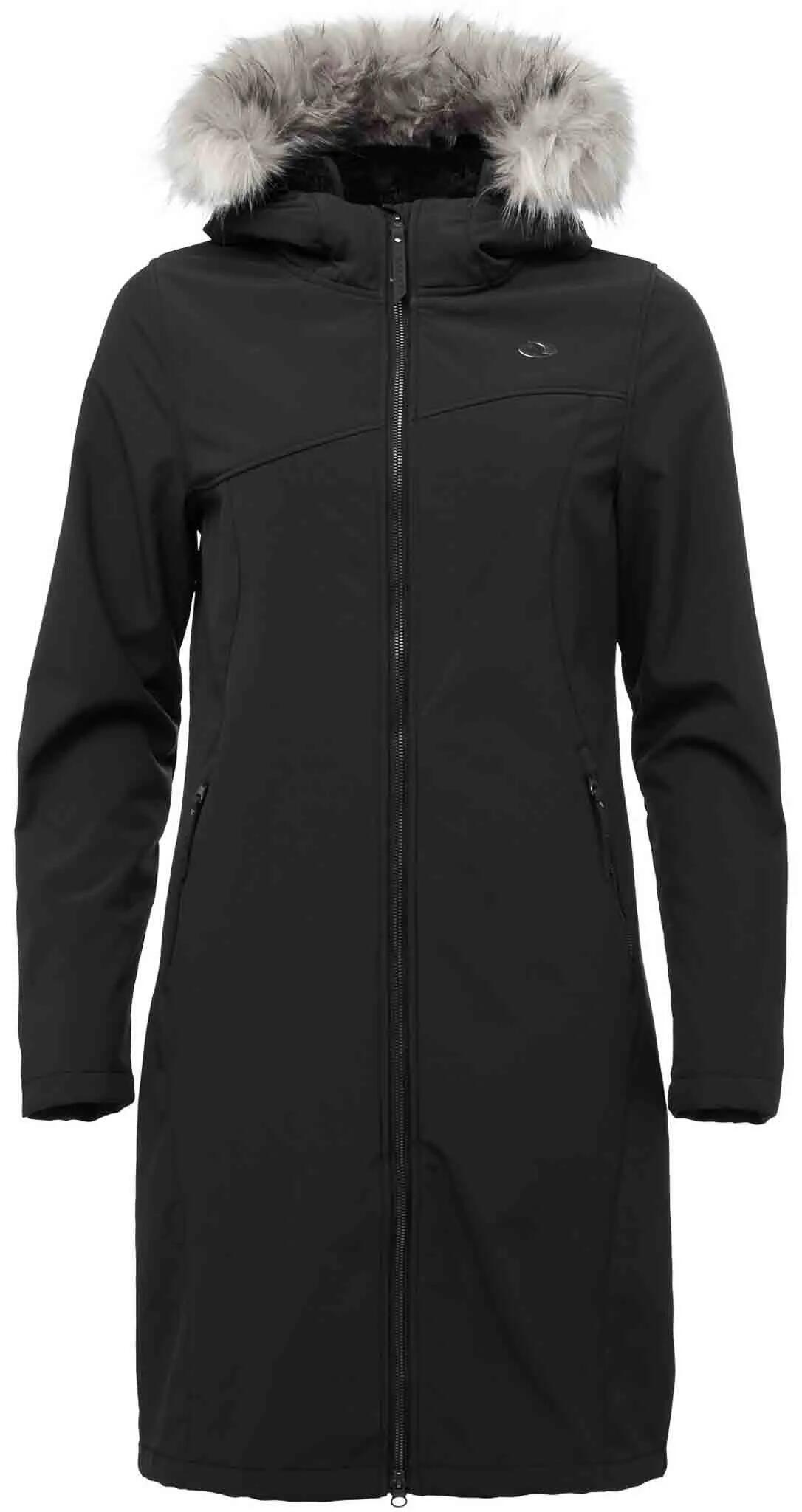 Damski płaszcz typu softshell Loap Lustra Black