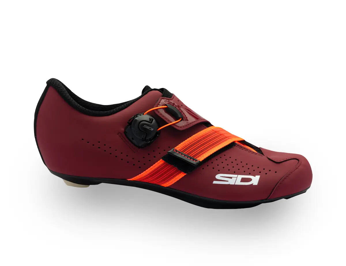 Buty damskie PRIMA w kolorze cabernet/koralowym