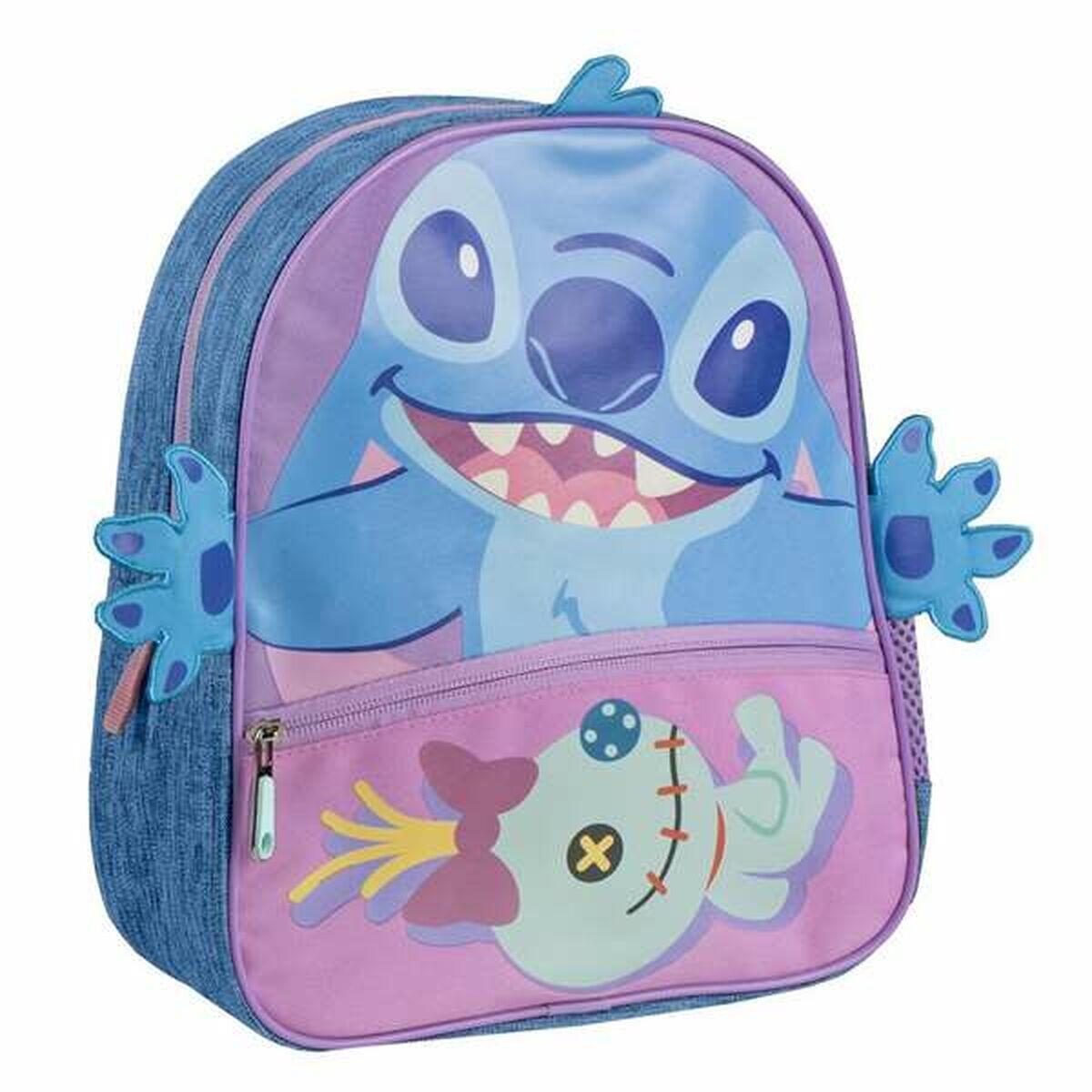 Plecak szkolny Stitch Fioletowy
