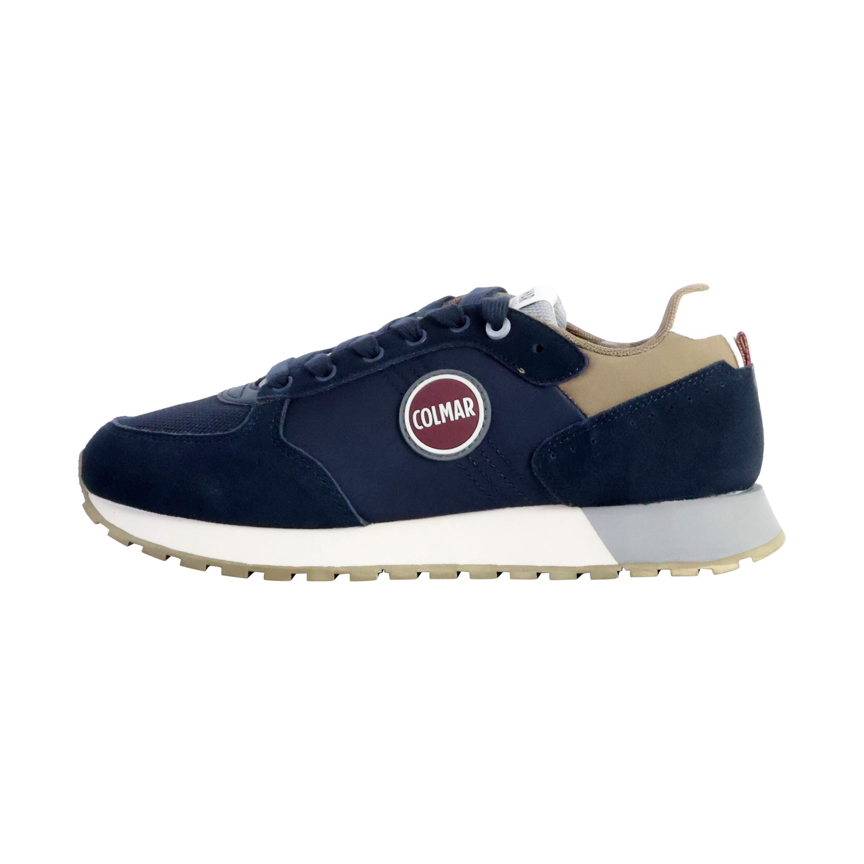 Buty Sneakersy męskie COLMAR TRAVIS AUTHENTIC zamszowe