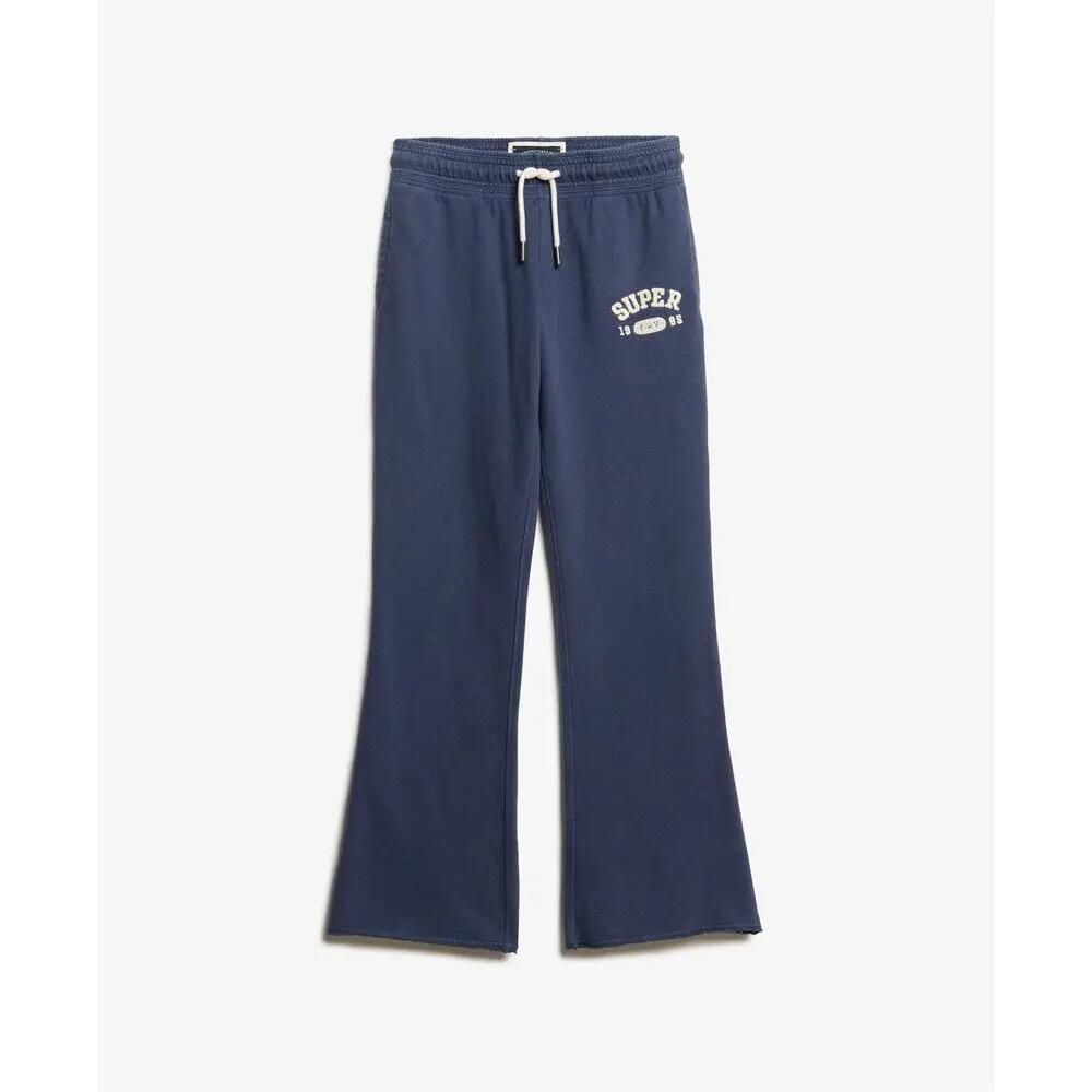 Damskie dzwony dresowe z niskim stanem Superdry Athletic Essentials
