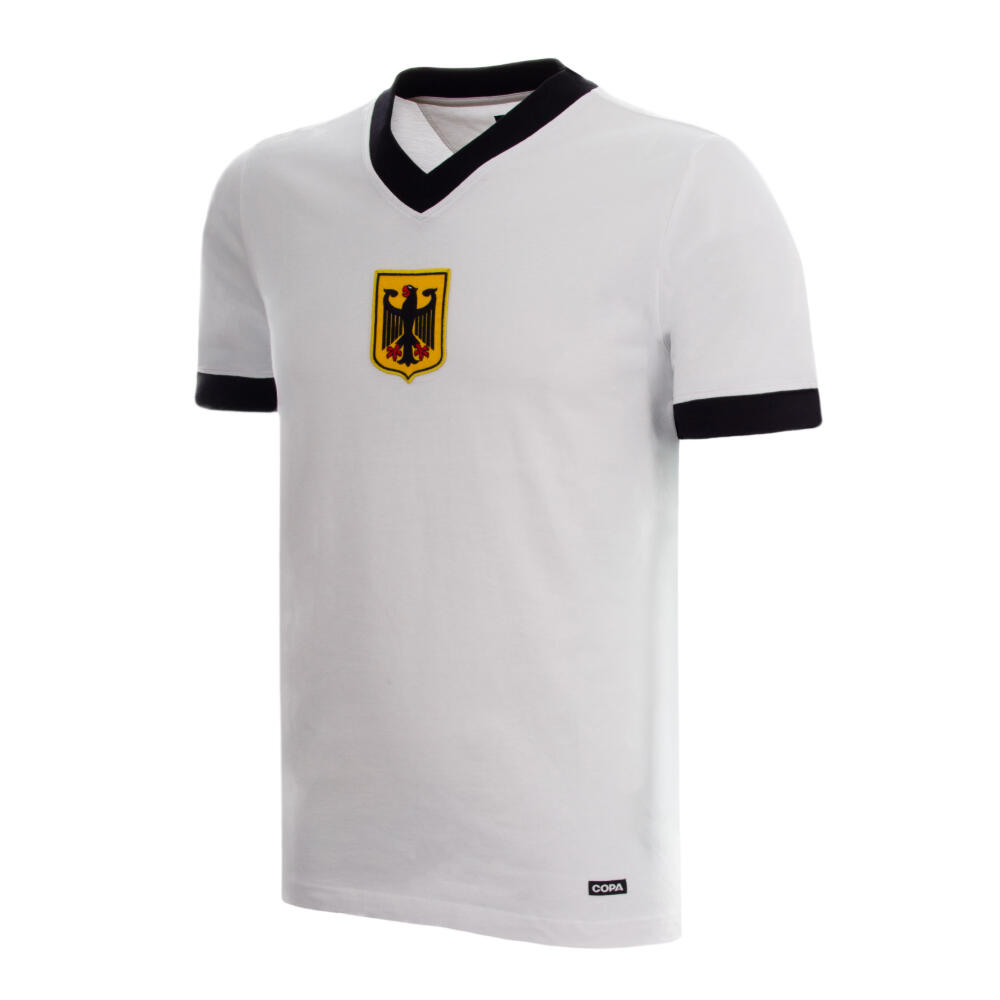 Niemcy 1970's - Retro koszulka piłkarska - Biała – COPA Football