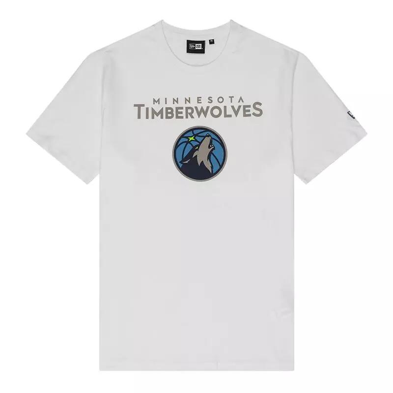 T-Shirt NBA Minnesota Timberwolves New Era Blanc
