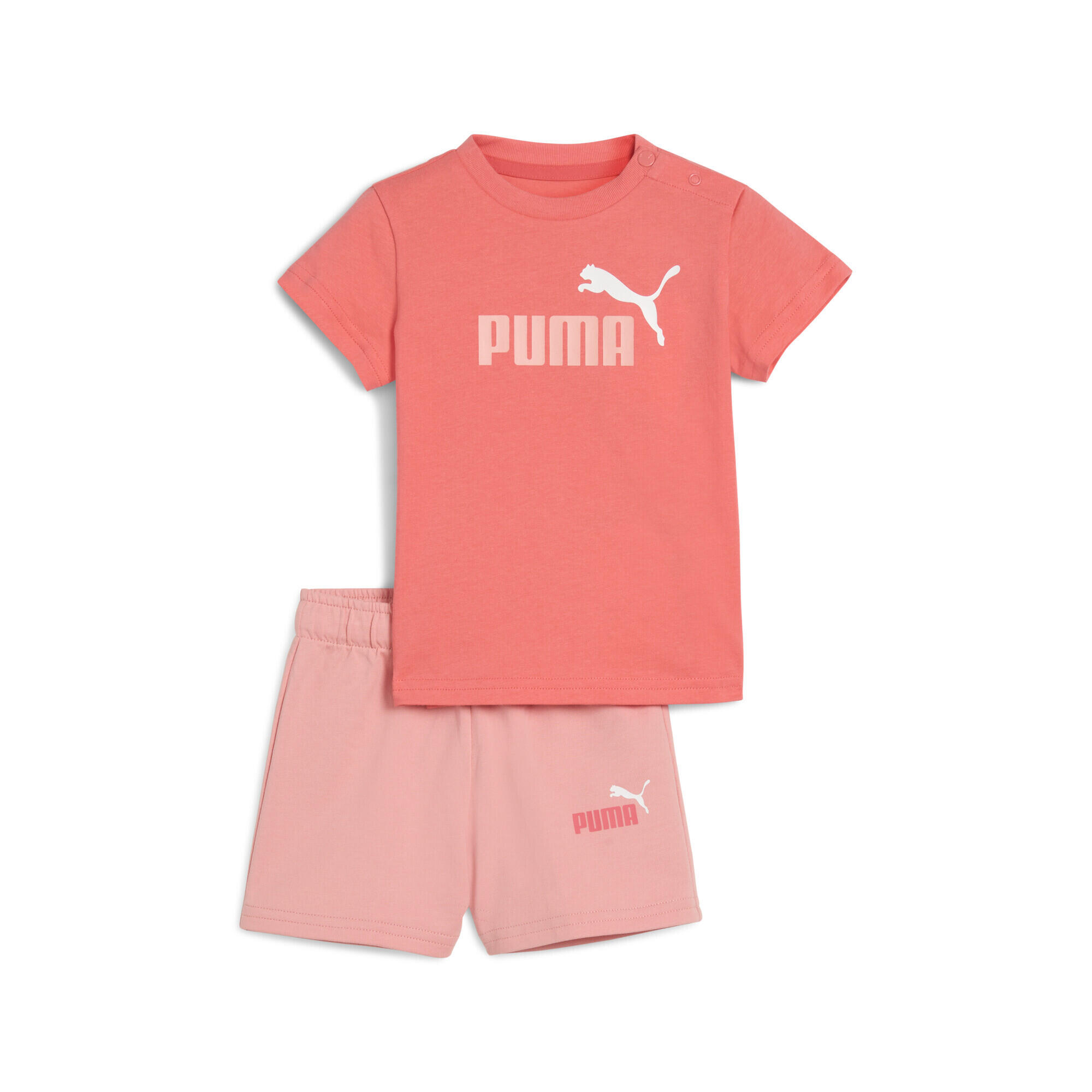 Zestaw dla małych dzieci Minicats Essentials z koszulką i szortami PUMA