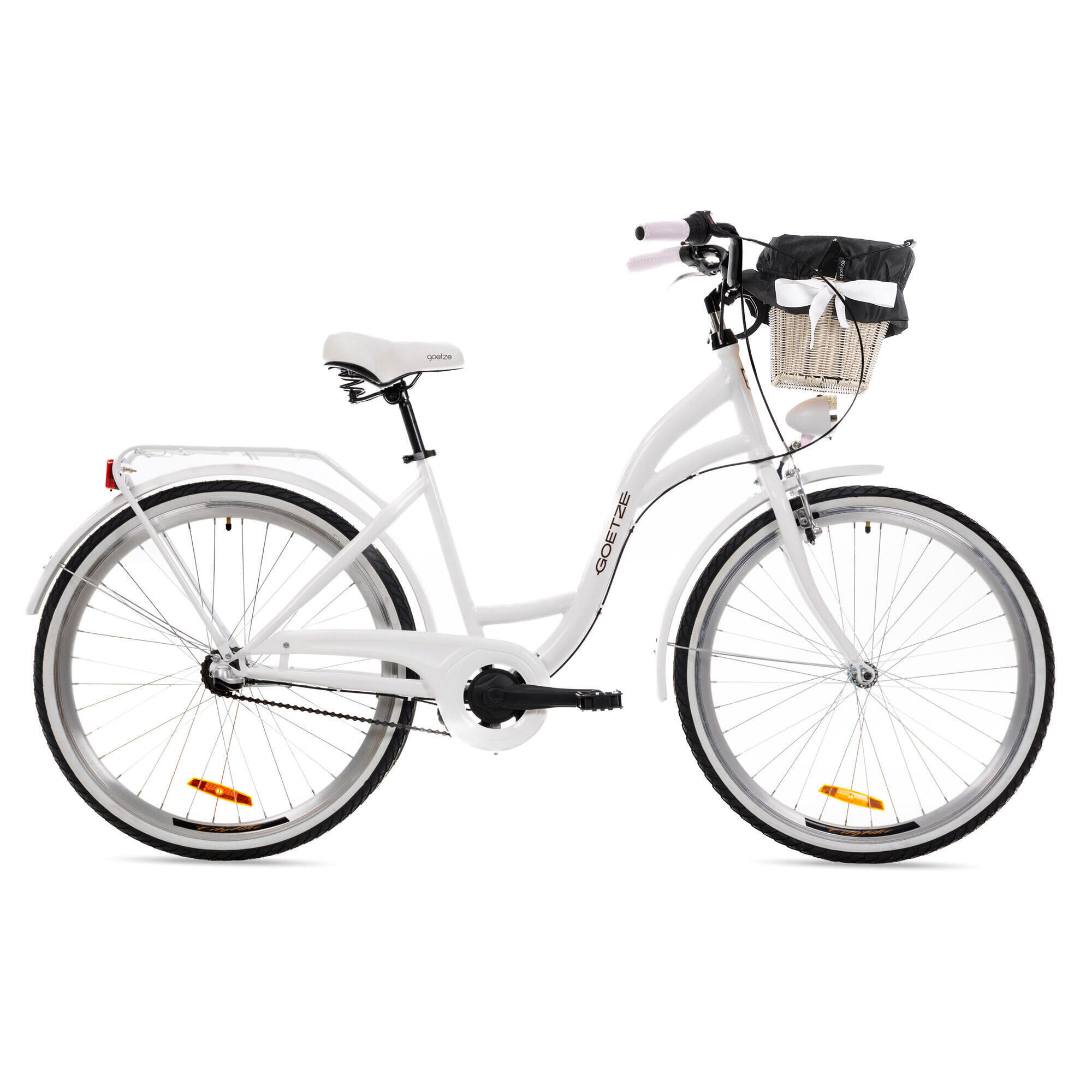 Rower miejski damski GOETZE Style 26 Alu 3B kosz