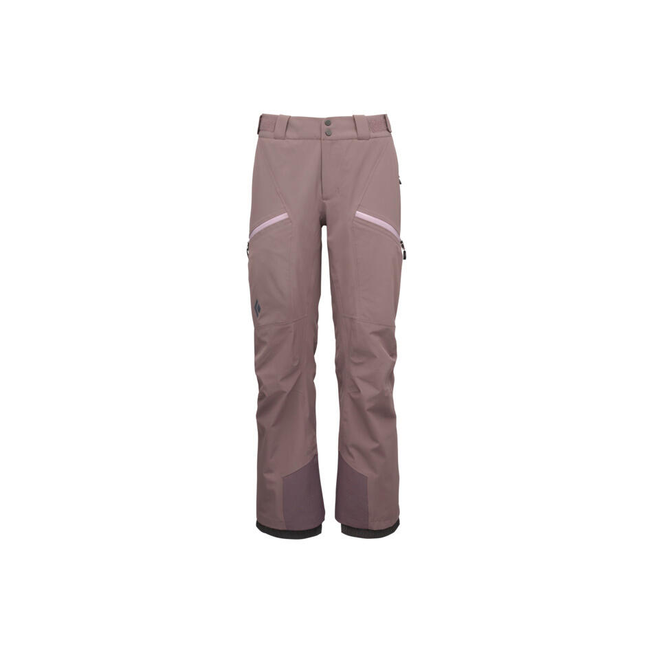 Damskie ocieplane spodnie narciarskie Black Diamond Recon