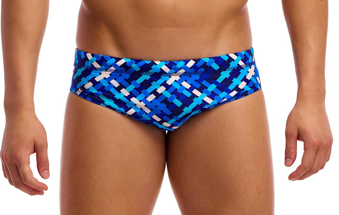 Kąpielówki męskie Funky Trunks Under Over - slipy