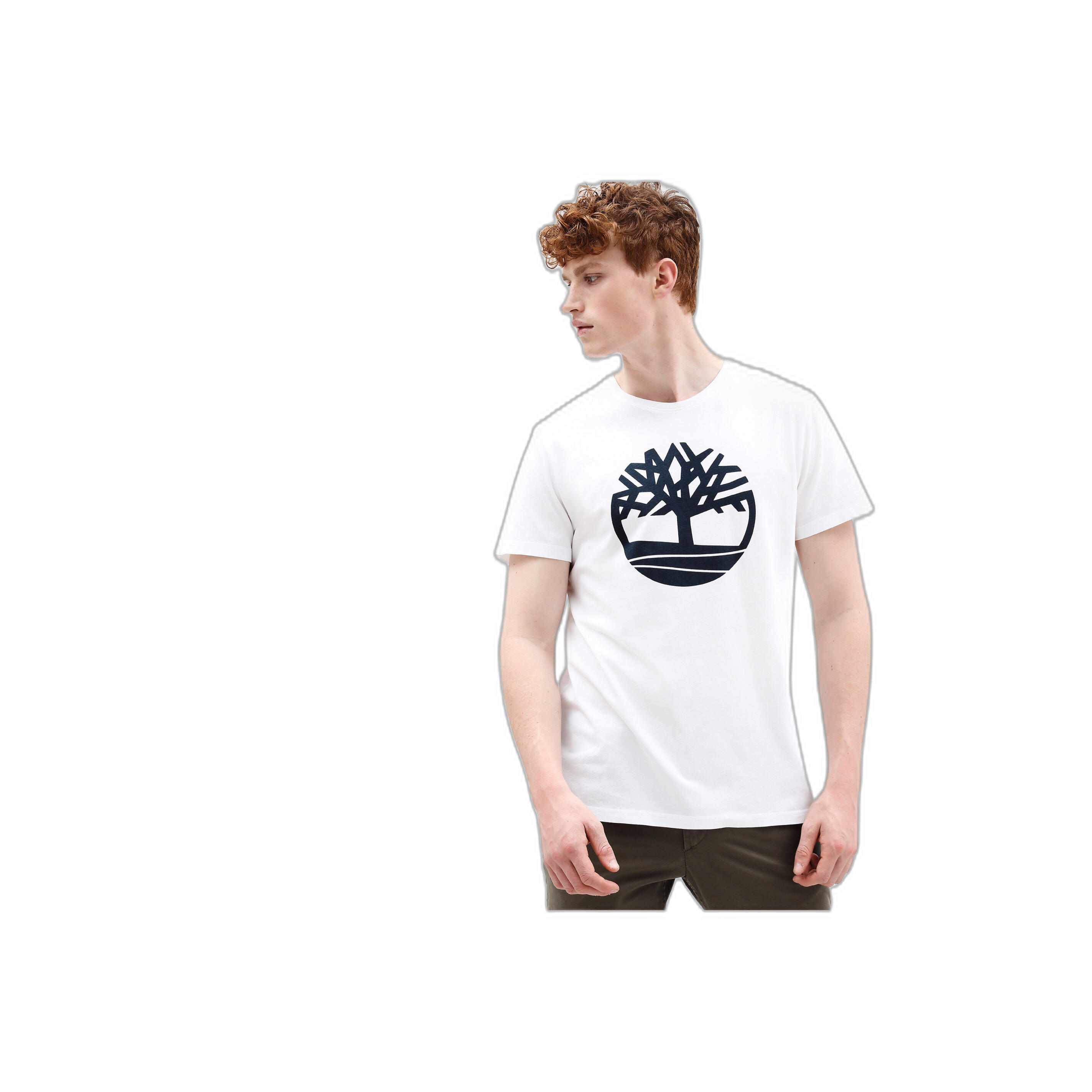 Koszulka Timberland Tree Logo Biały