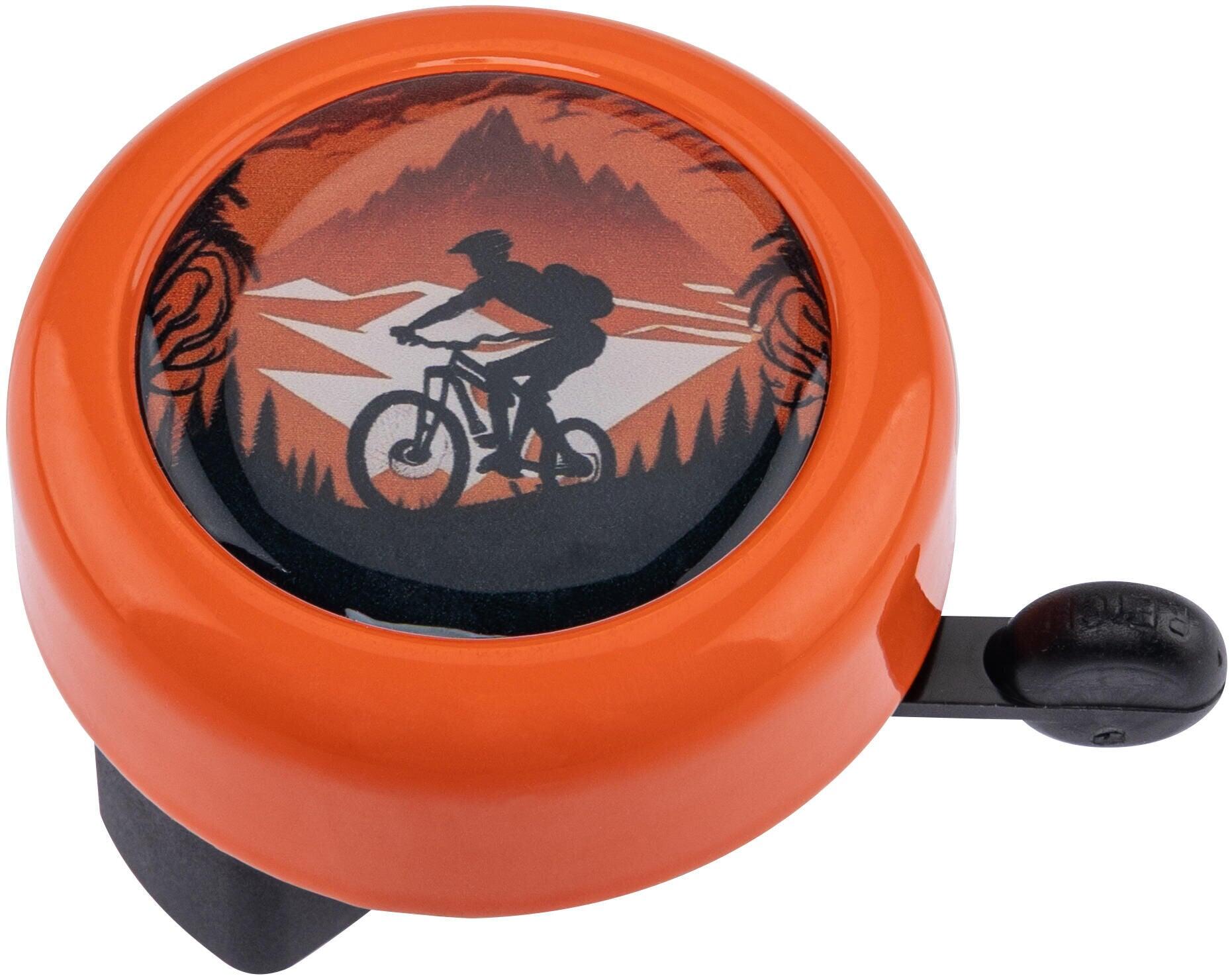 Dzwonek rowerowy REICH Colour Biker 55 mm - Racing Orange