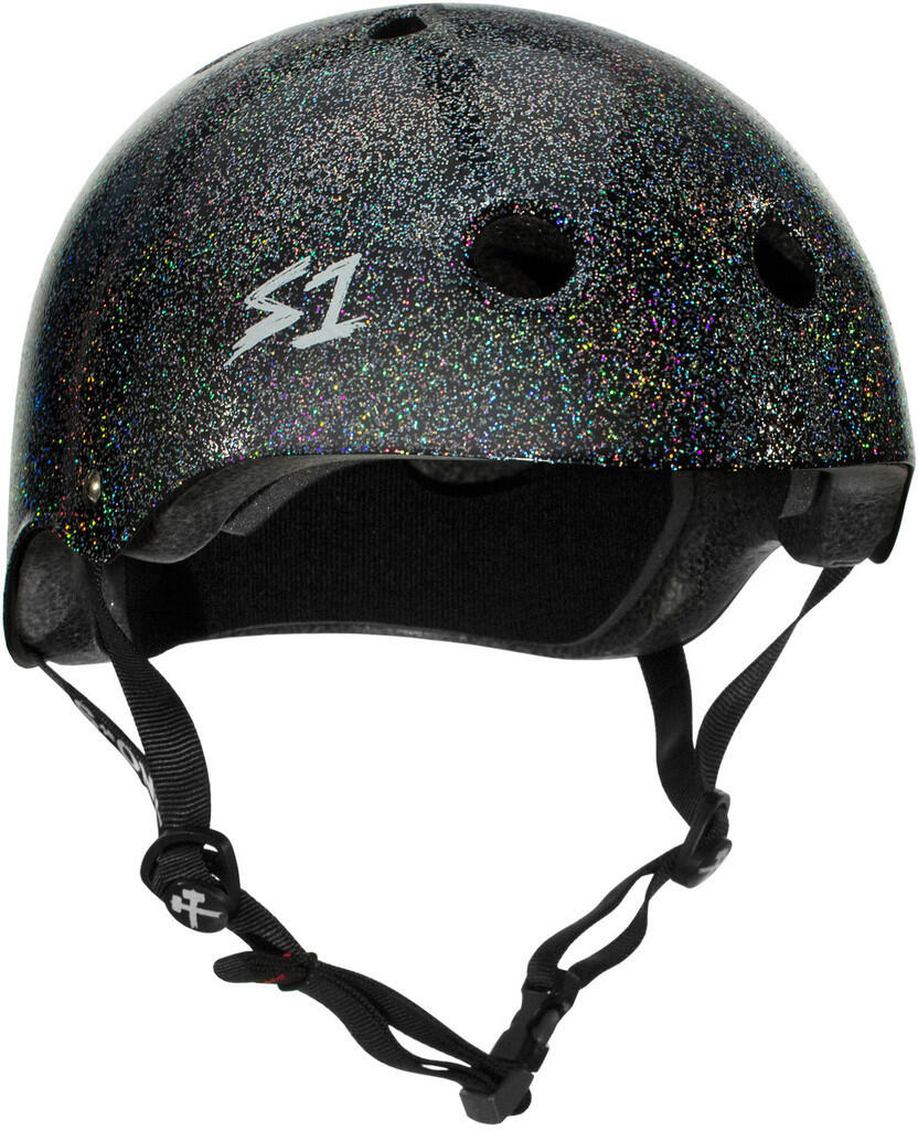 Kask S-One Mega Lifer | Kolor: Czarny, brokatowy | Rozmiar: L | S-One