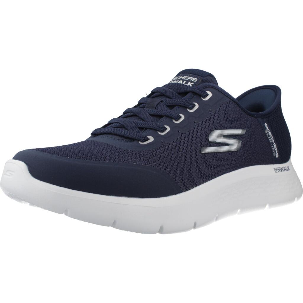Buty SKECHERS SLIP-INS GO WALK FLEX NETRO Niebieski