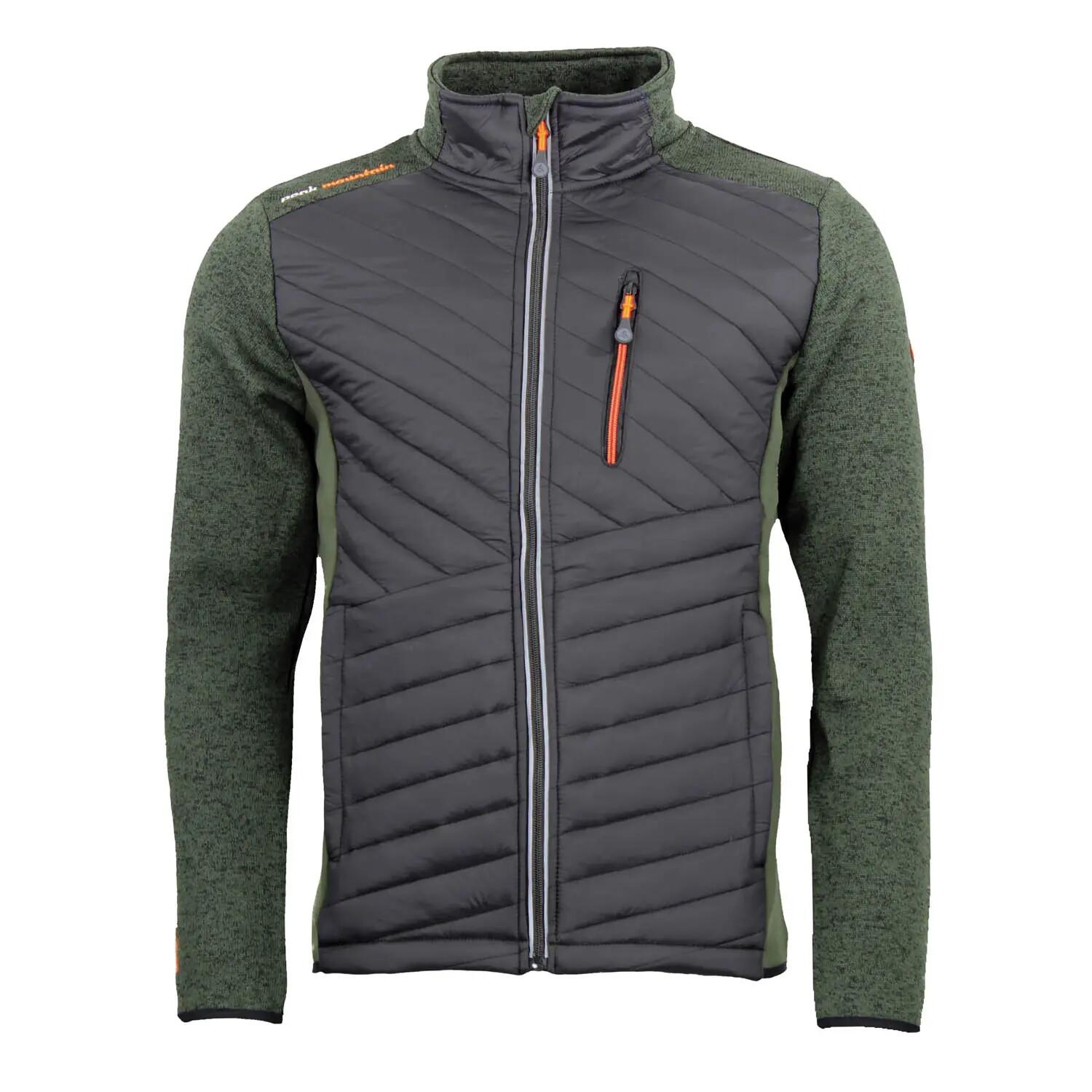 Polarowa kurtka z pikowanymi wstawkami Peak Mountain Chacha