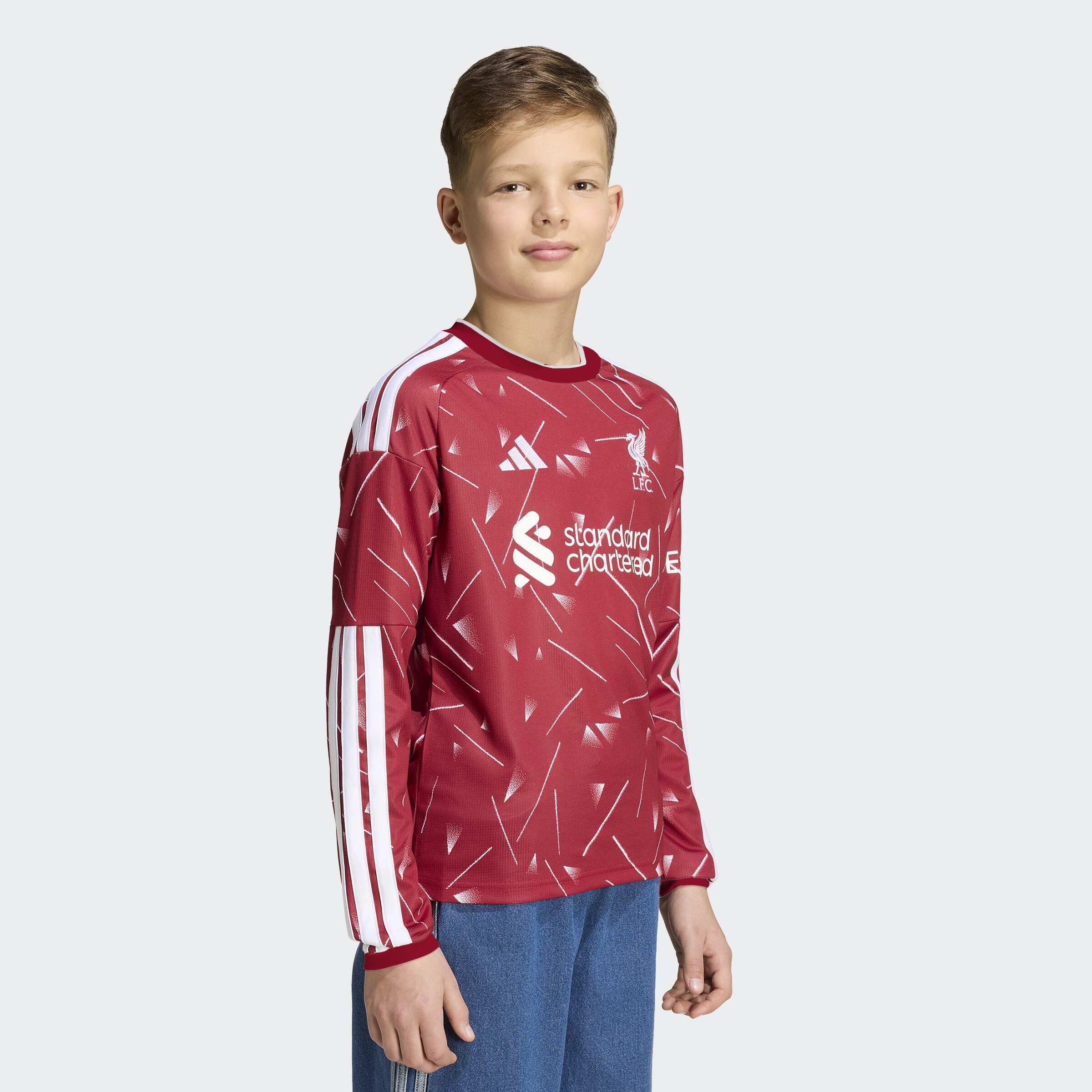 Koszulka podstawowa dla dzieci Liverpool FC 26/27 z długim rękawem