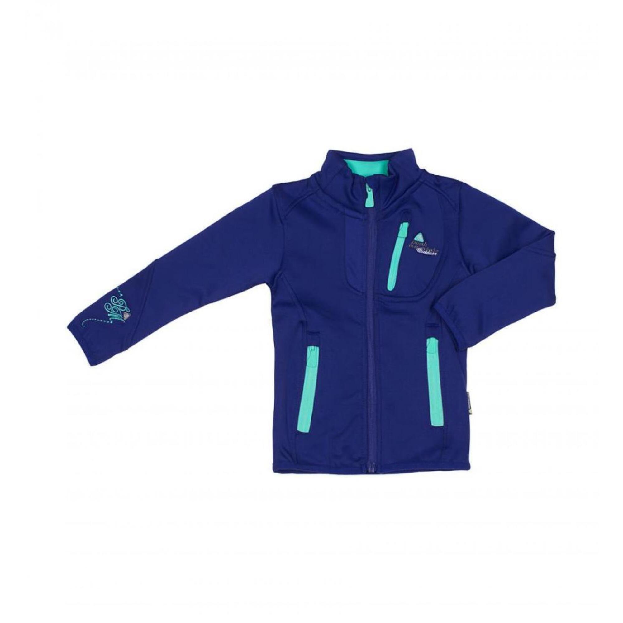 Sweter z polaru dla dziewczynki Peak Mountain Shell