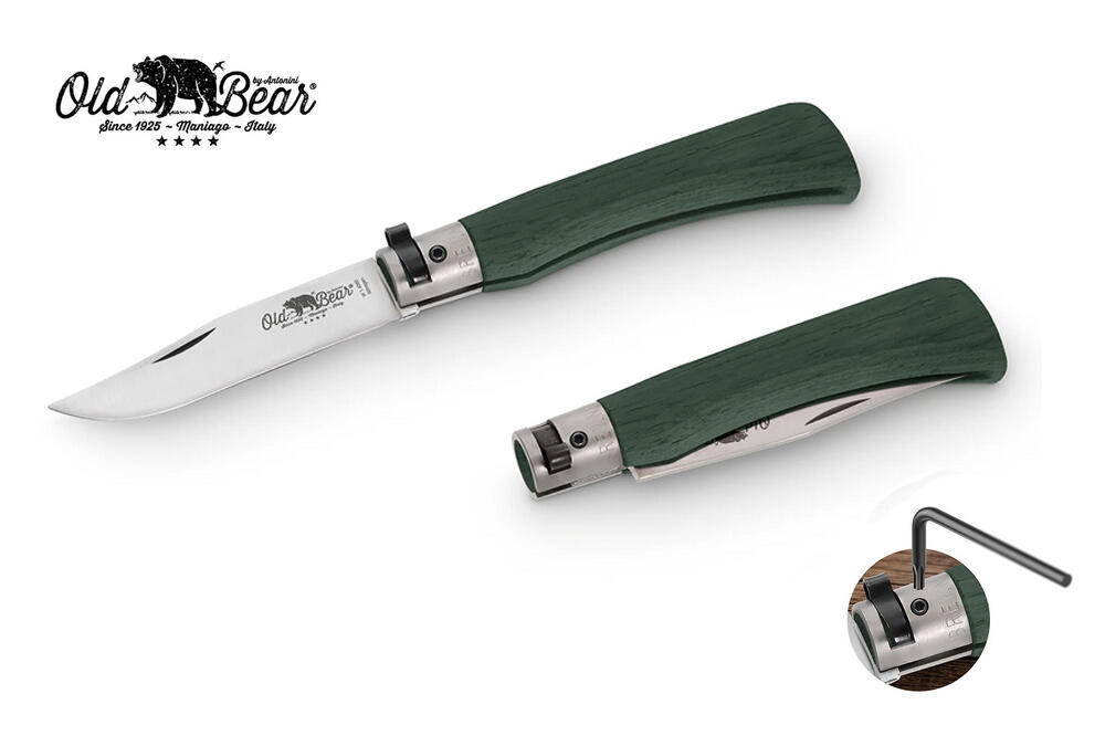 Nóż składany włoski Antonini Satin Stainless L