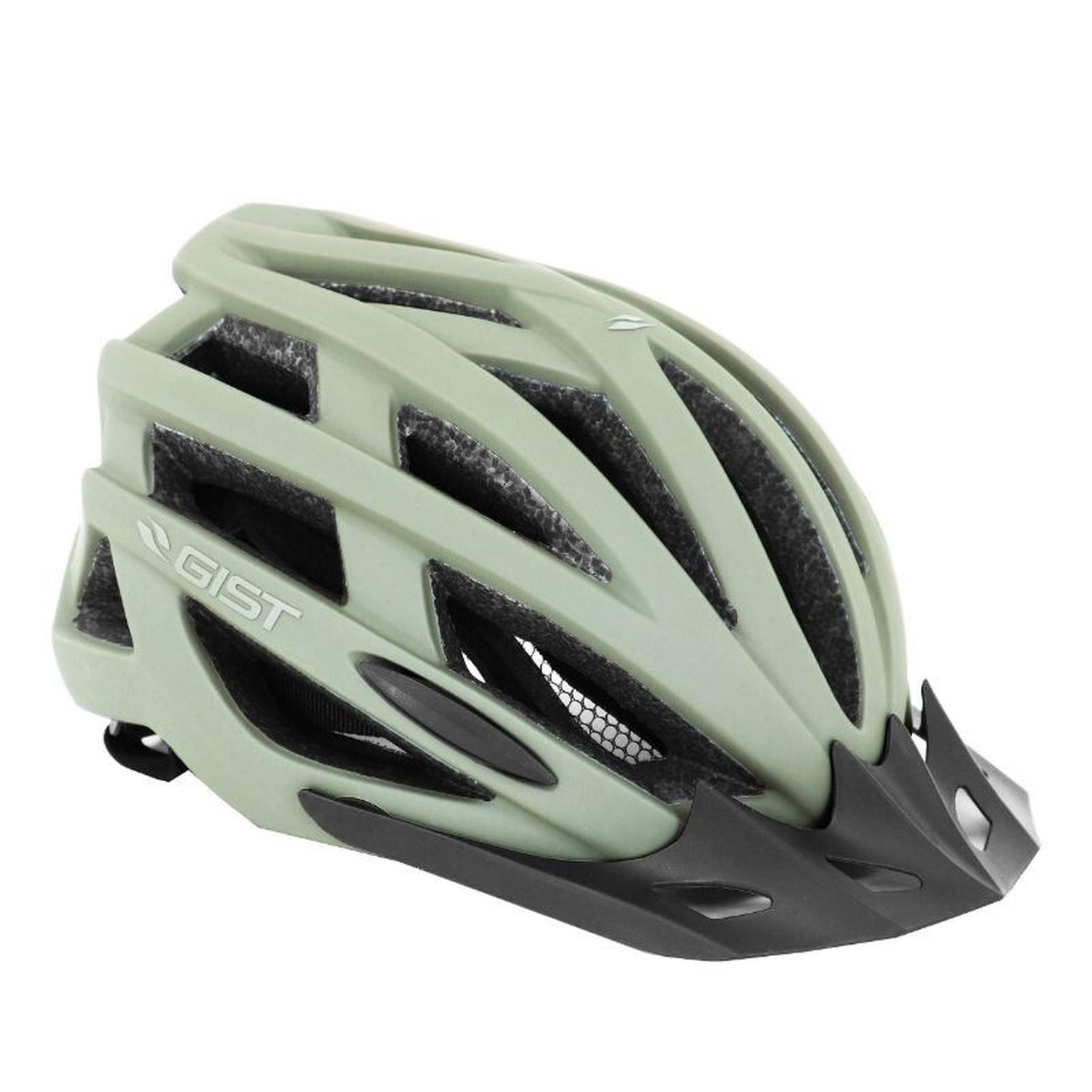 Regulowany kask rowerowy - zintegrowane oświetlenie Gist E-Bike Planet Urban In-