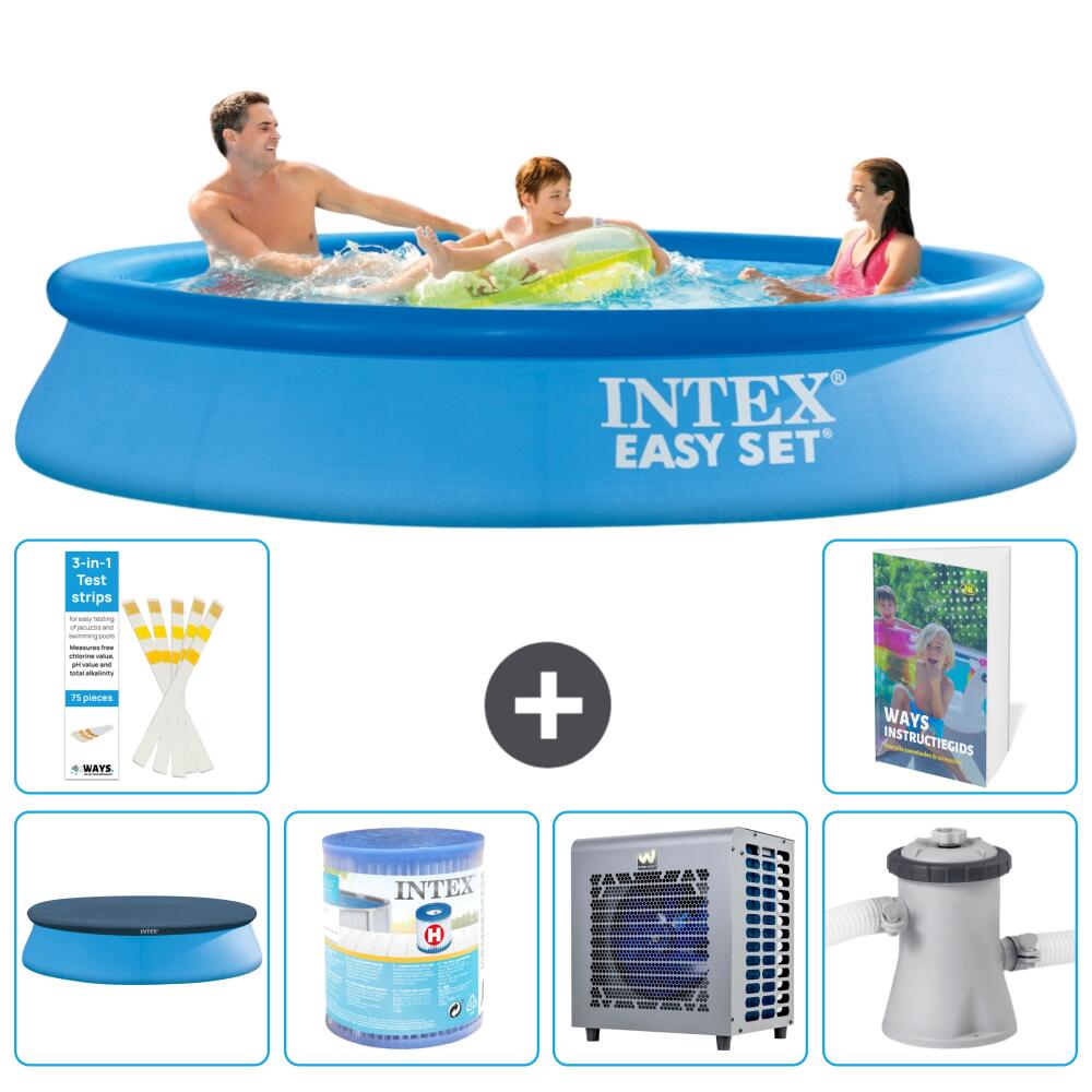 INTEX Basen Easy Set Okrągły - 305x61 cm - 7-częściowy S29