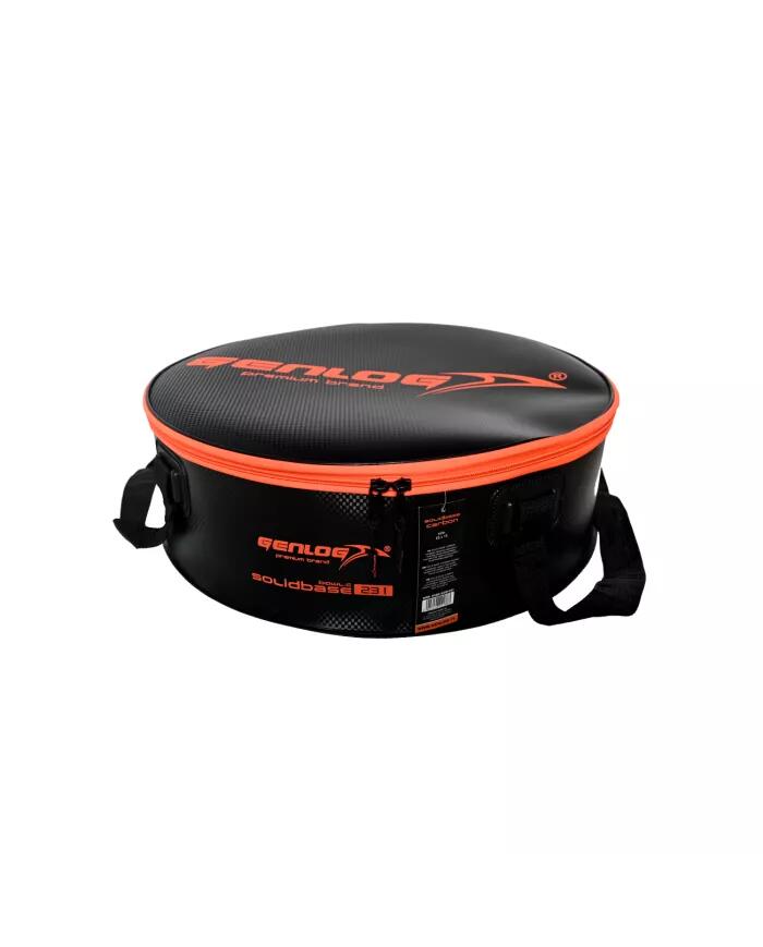 Miska EVA SOLID Base Carbon C-45x15 pojemnik z przykrywką do zanęt i przynęt