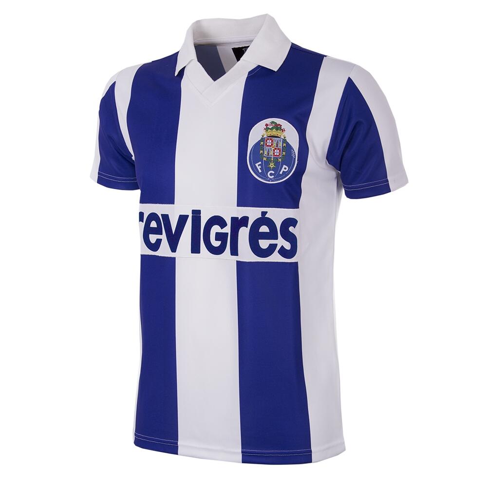 Koszulka retro dla dorosłych - FC Porto 1983-84 Wyjazdowa - Niebieska