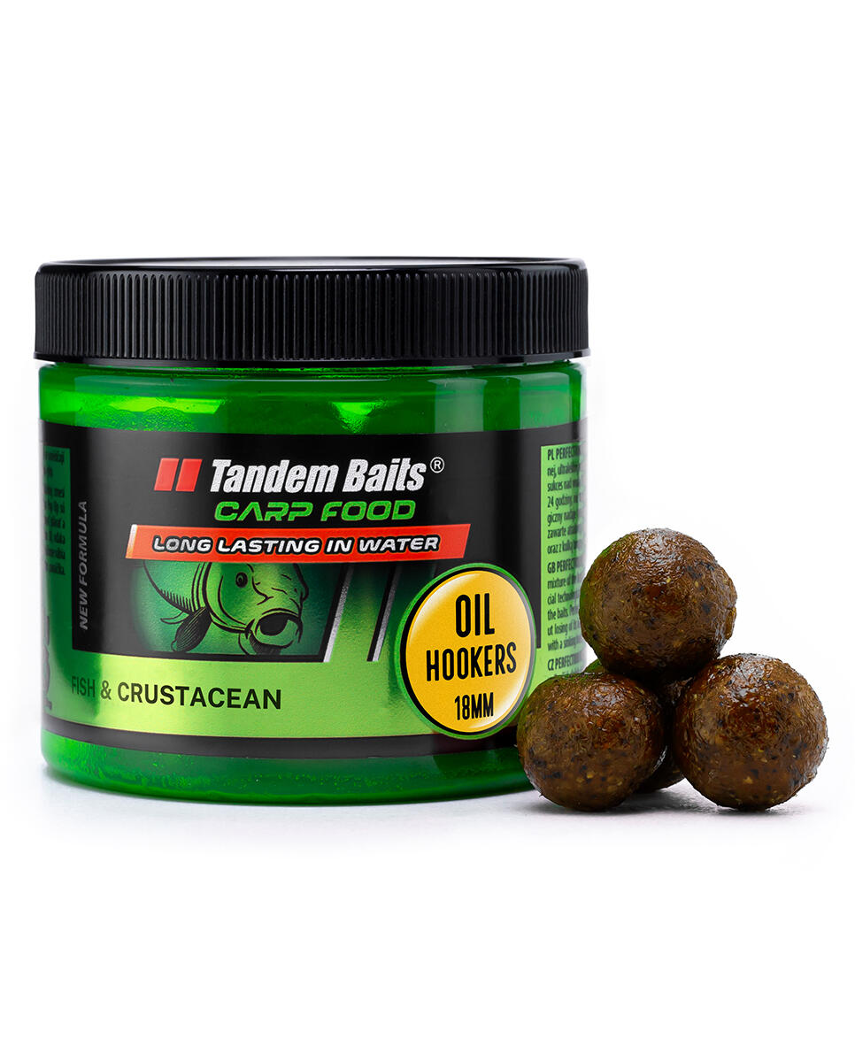 Kulki haczykowe Carp Food Oil Hookers 18mm/120g Ryba & Skorupiak