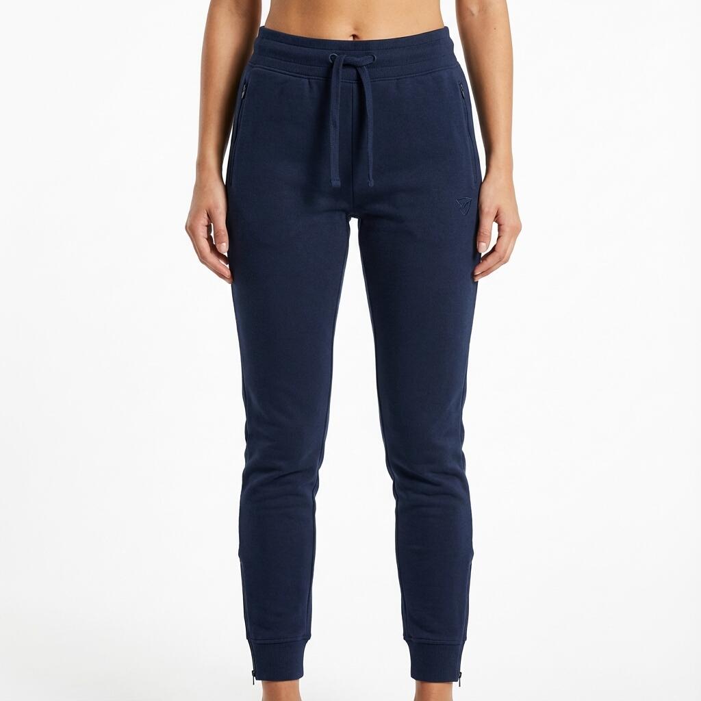 Spodnie sportowe z bawełny PANT F SKINNY oversize