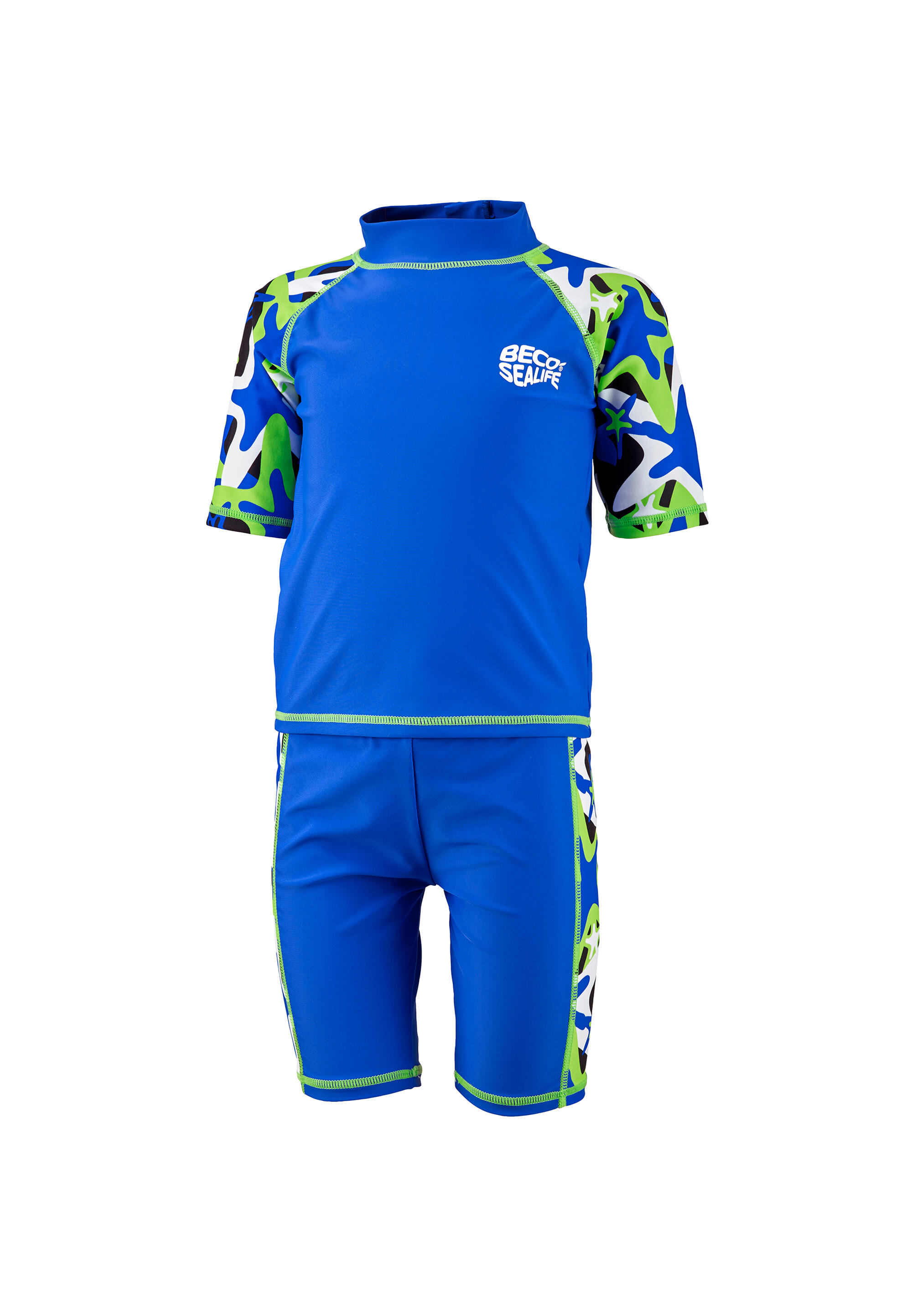 Beco-sealife® Rashguard dwuczęściowy niebieski dla chłopców