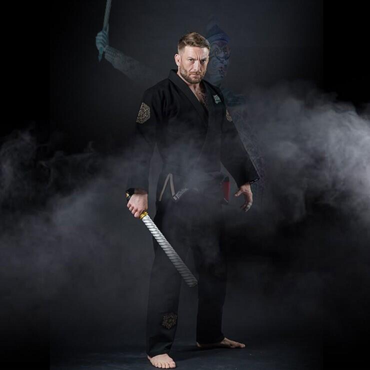 Kimono/Gi BJJ Męskie Fairtex Treeburam Czarne A0