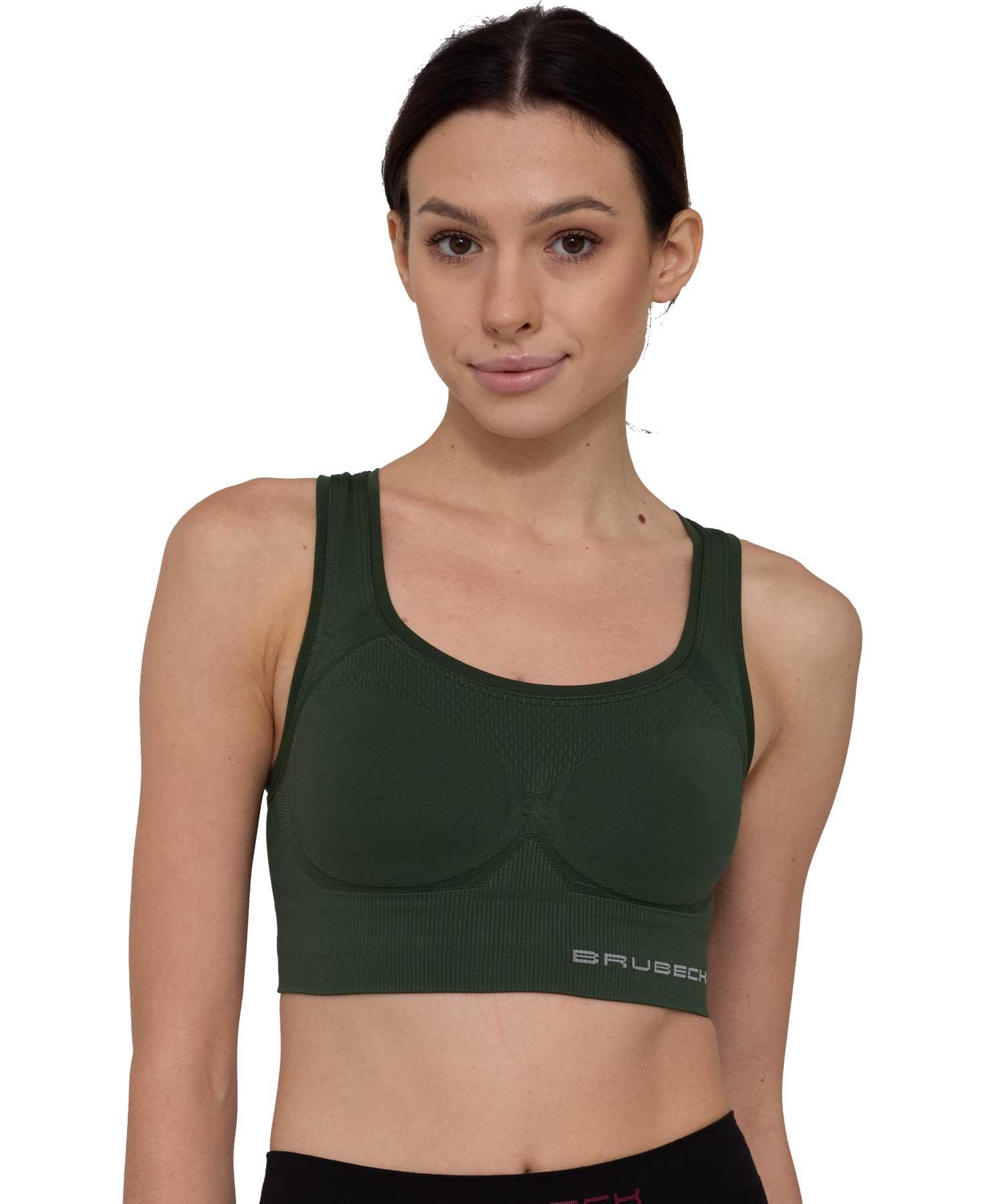 Damski crop top do ćwiczeń Brubeck GYM