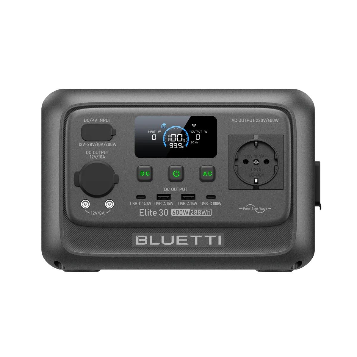 Elite 30 V2 600W generator przenośny turystyczna na camping, przerwy w zasilaniu