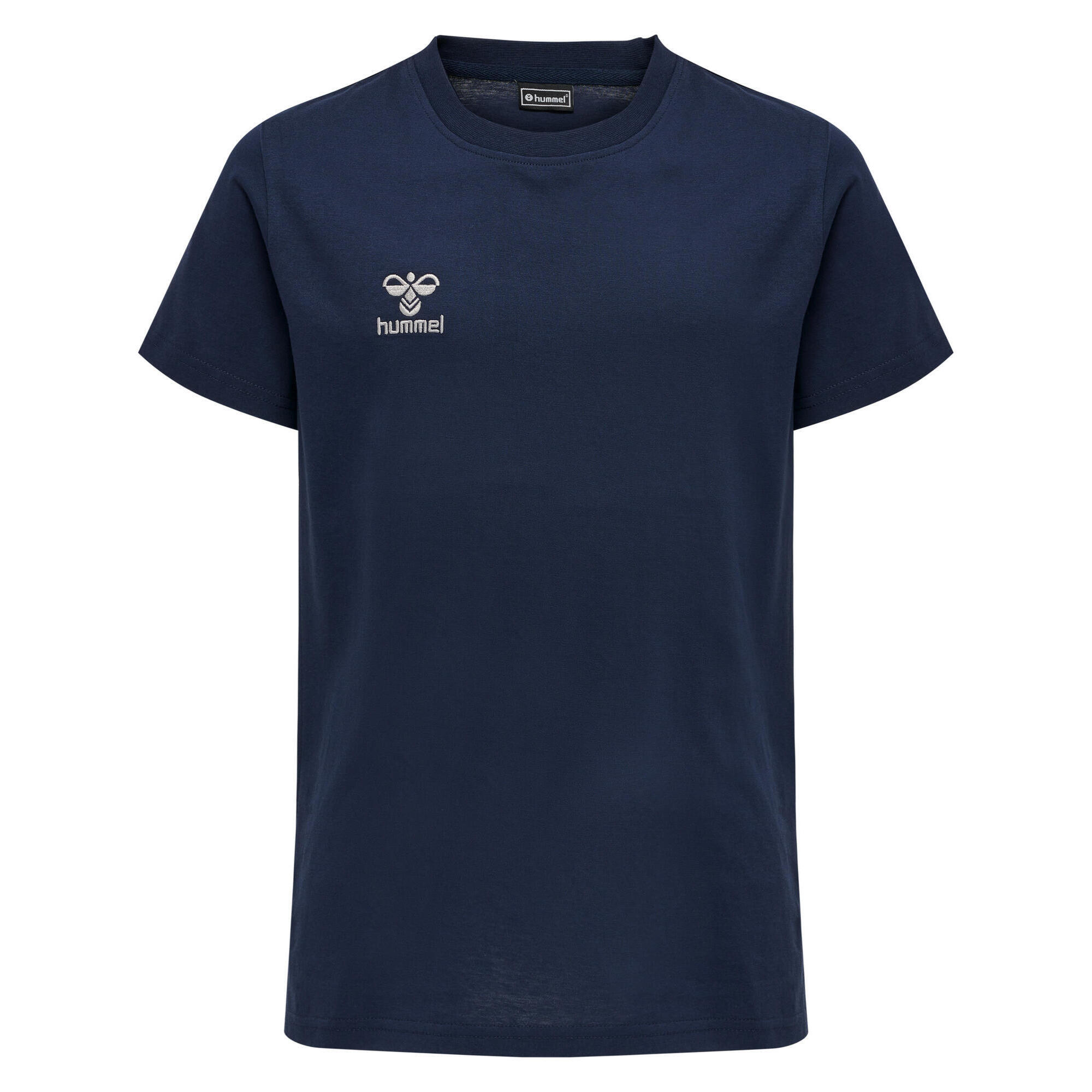 Dziecięcy bawełniany T-shirt Hummel Move Grid