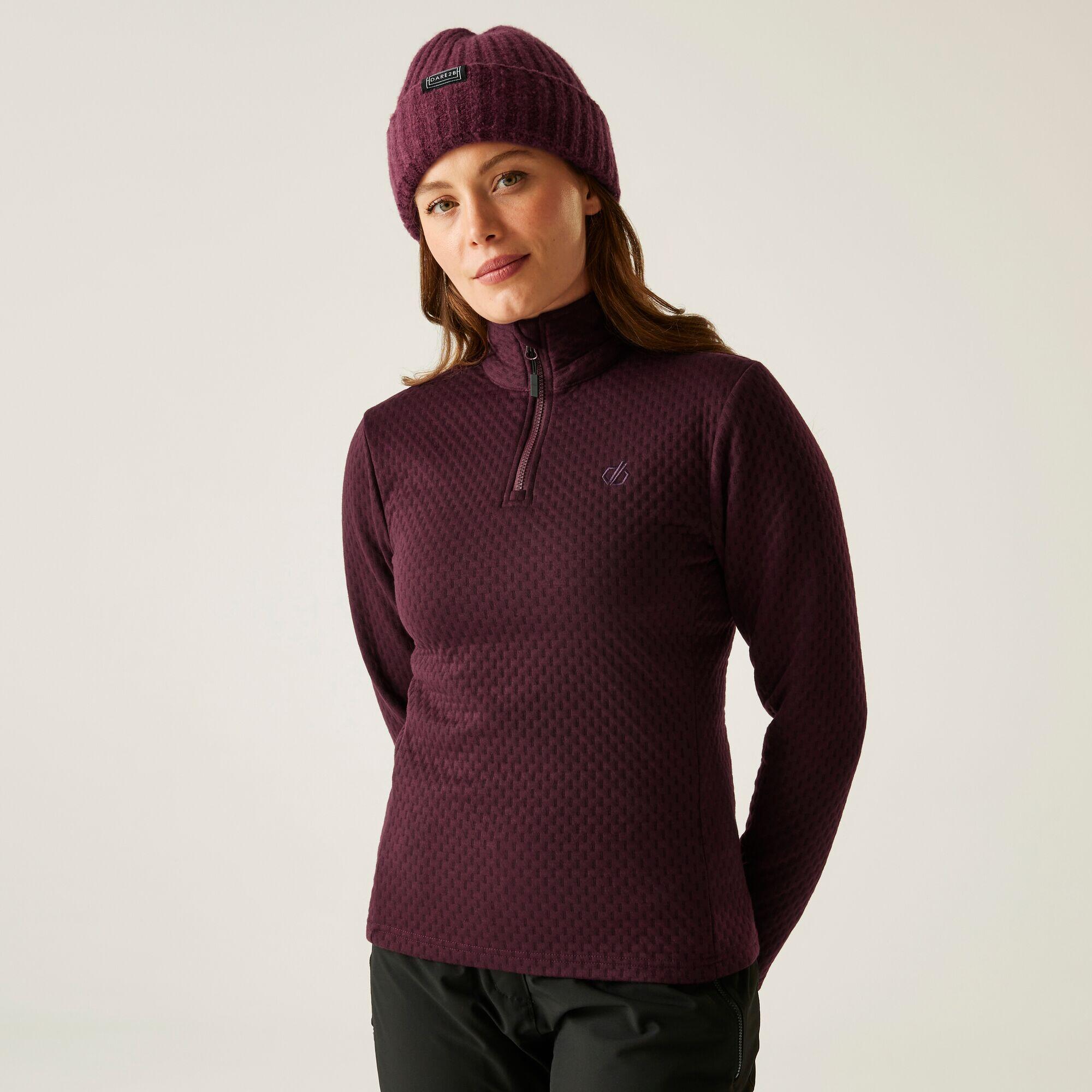 Damska elastyczna warstwa środkowa Blindside Quarter Zip z zamkiem
